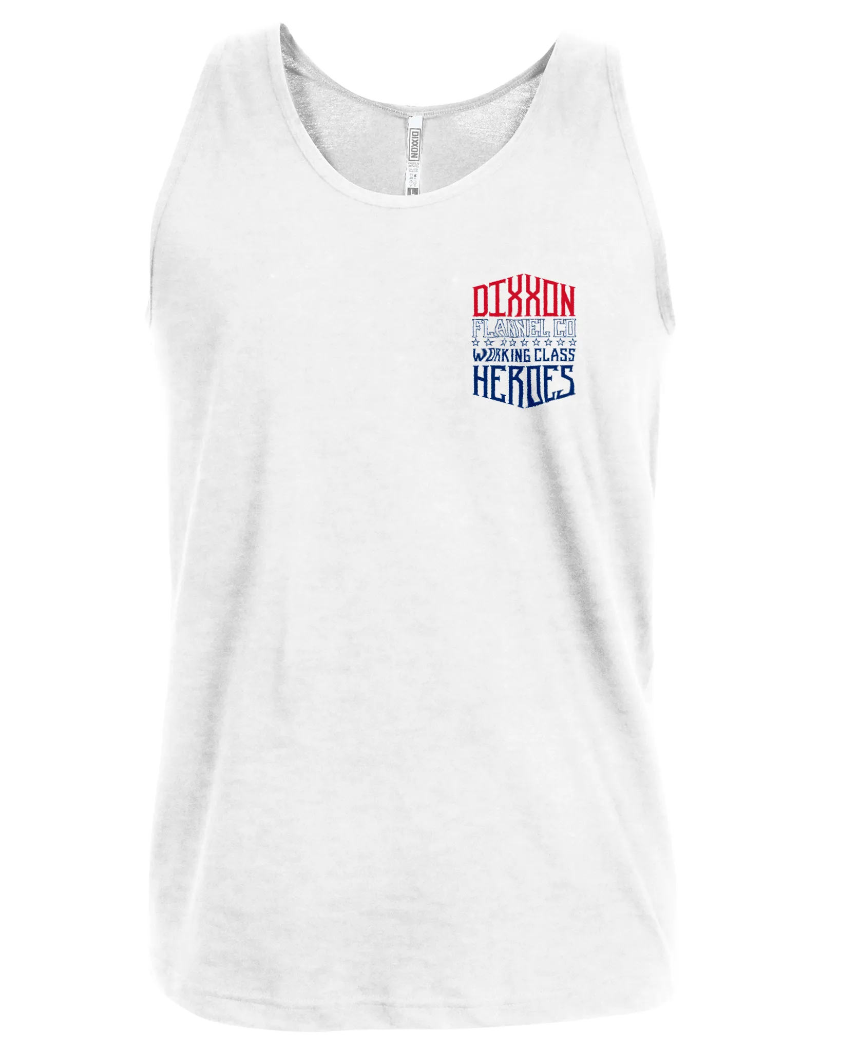 Working Class Heroes Tank - Red, White, & Blue sold by Dixxon product image thumbnail 3
