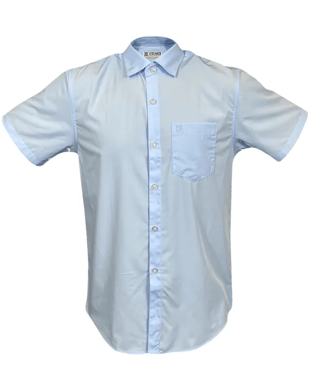 Solid Bamboo Short Sleeve 2.0 - Light Blue sold by Dixxon
