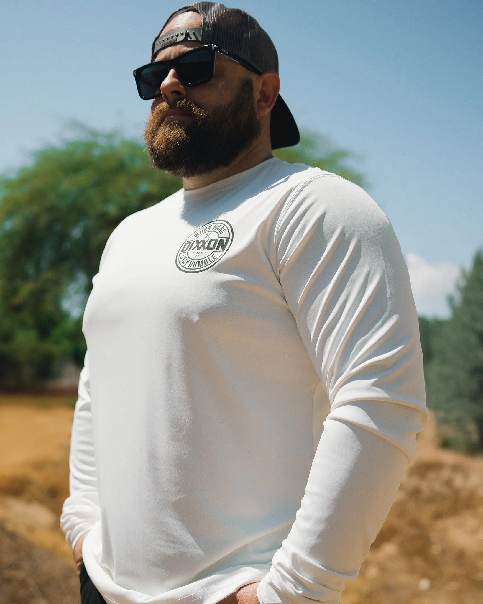 Corpo UV Long Sleeve T-Shirt - White sold by Dixxon product image thumbnail 2