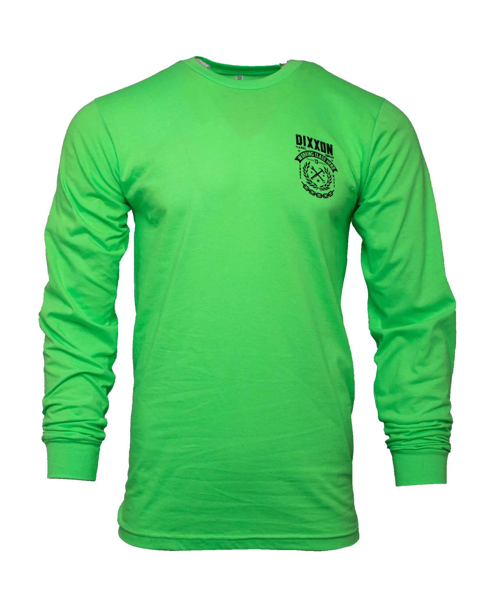 Weld Hi Vis Long Sleeve T-Shirt - Safety Green sold by Dixxon product image thumbnail 2