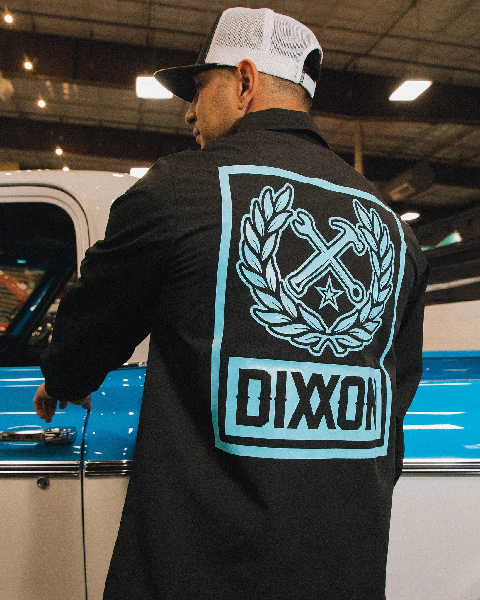 Tiffany Box Crest Coaches Jacket - Black sold by Dixxon