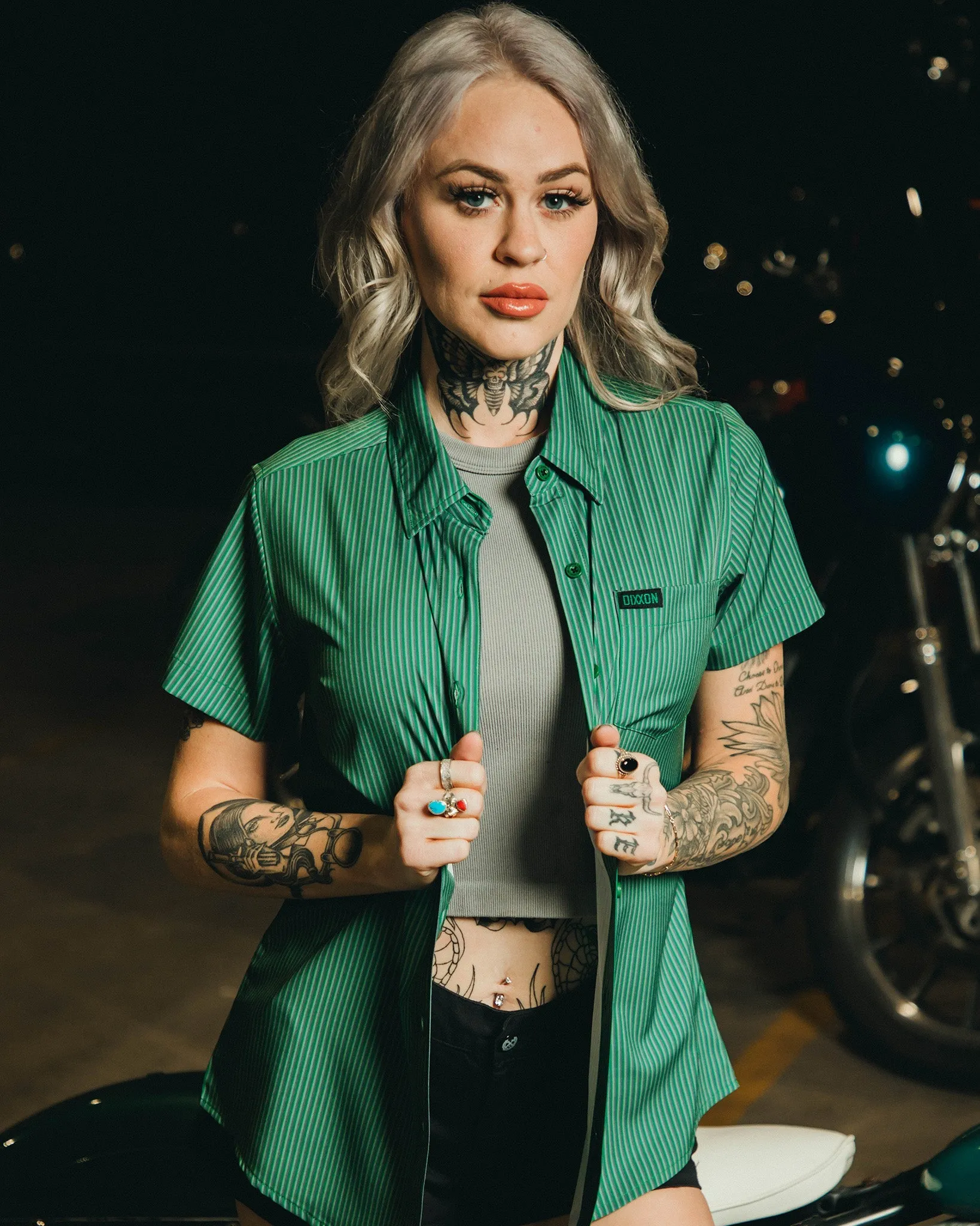 Women's Benny TS Short Sleeve - Green sold by Dixxon