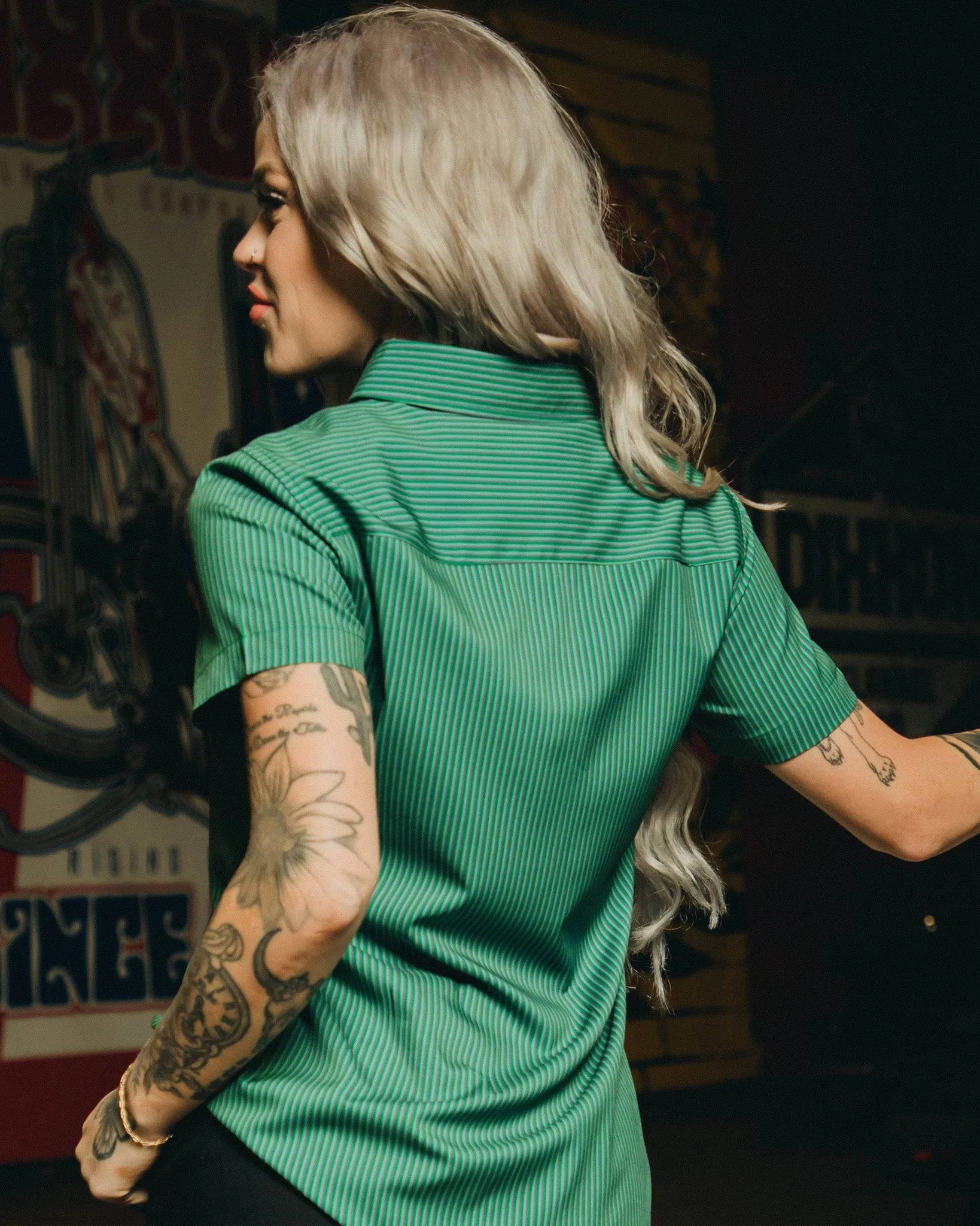 Women's Benny TS Short Sleeve - Green sold by Dixxon product image thumbnail 3