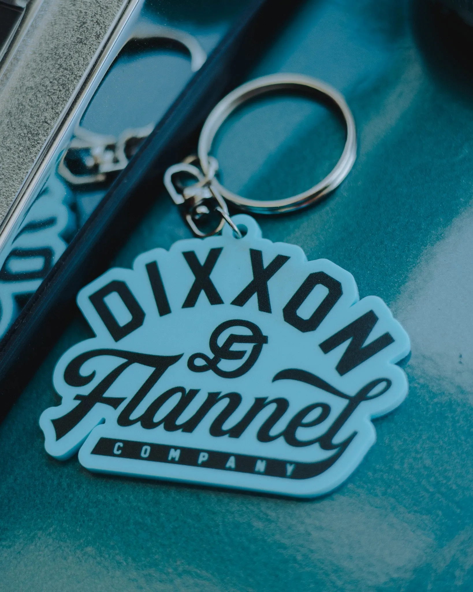 Pastime Keychain - Tiffany & Black sold by Dixxon