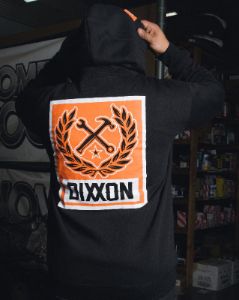 Orange Box Crest Zip Up - Black sold by Dixxon