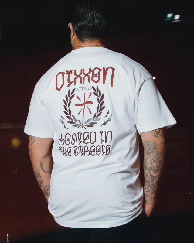 Rooted in the Streets T-Shirt - White sold by Dixxon