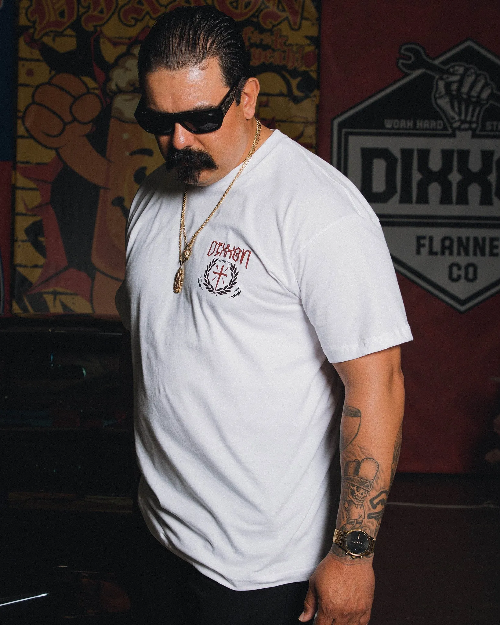 Rooted in the Streets T-Shirt - White sold by Dixxon product image thumbnail 2