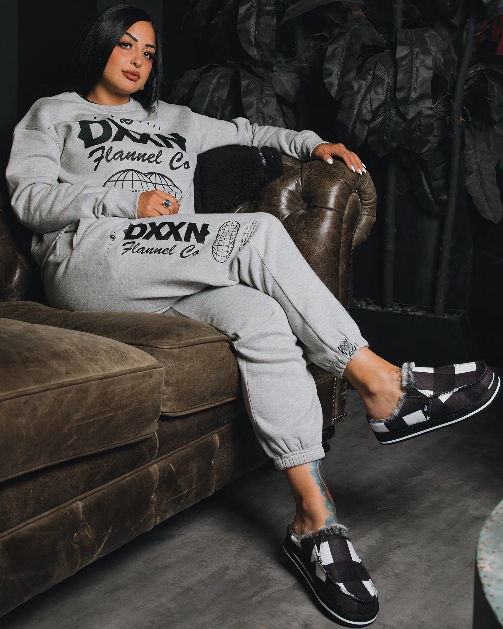 Women's Tech Crewneck Sweatshirt - Gray sold by Dixxon product image thumbnail 3
