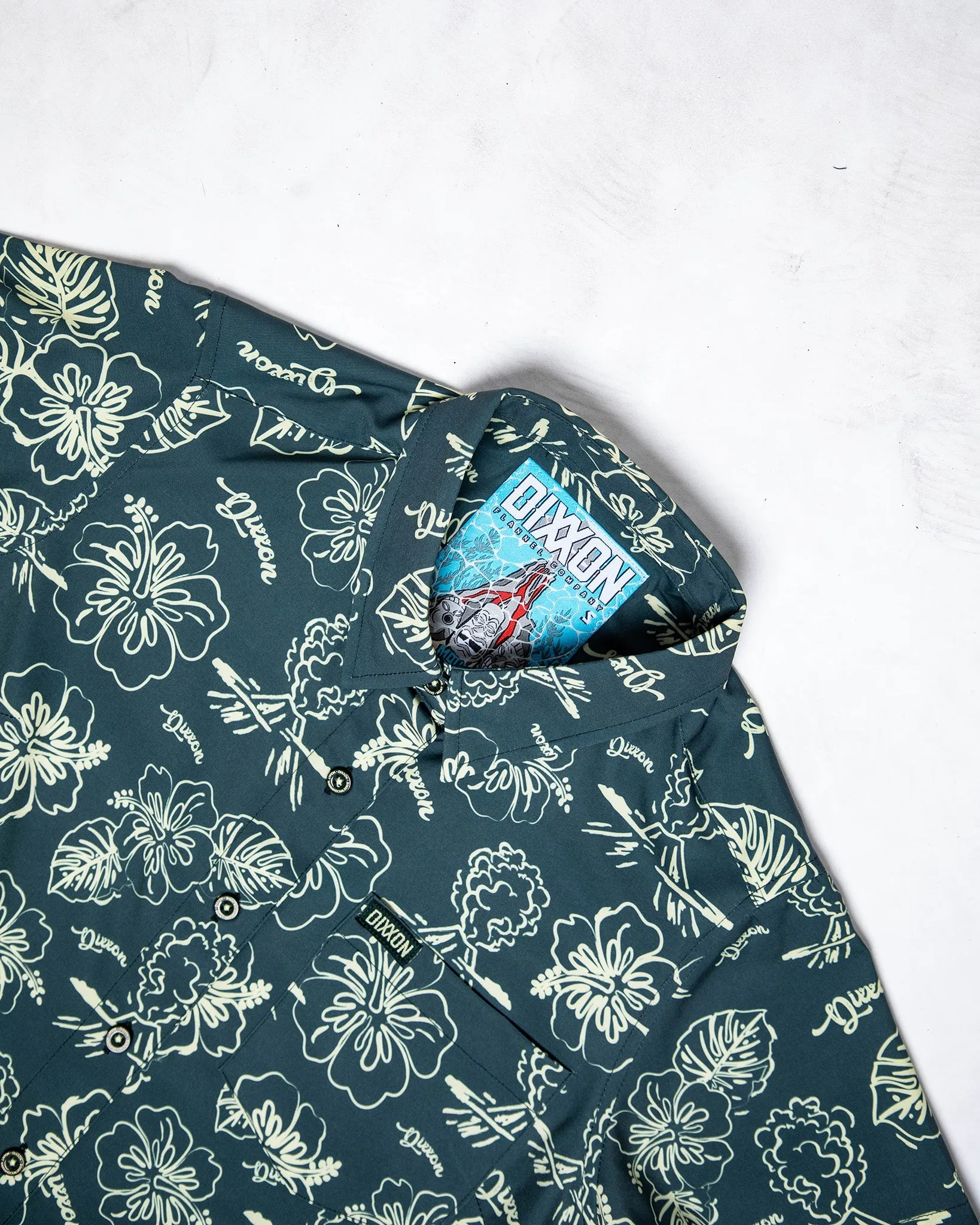 Women's Mount Wannahockaloogie Party Shirt - Green & Yellow sold by Dixxon product image thumbnail 4