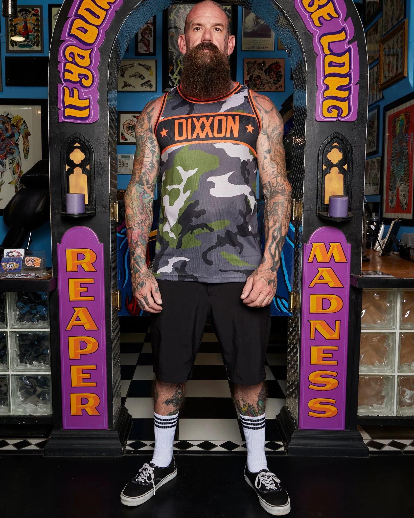 Unapologetically American Jersey - Camo & Orange sold by Dixxon product image thumbnail 5