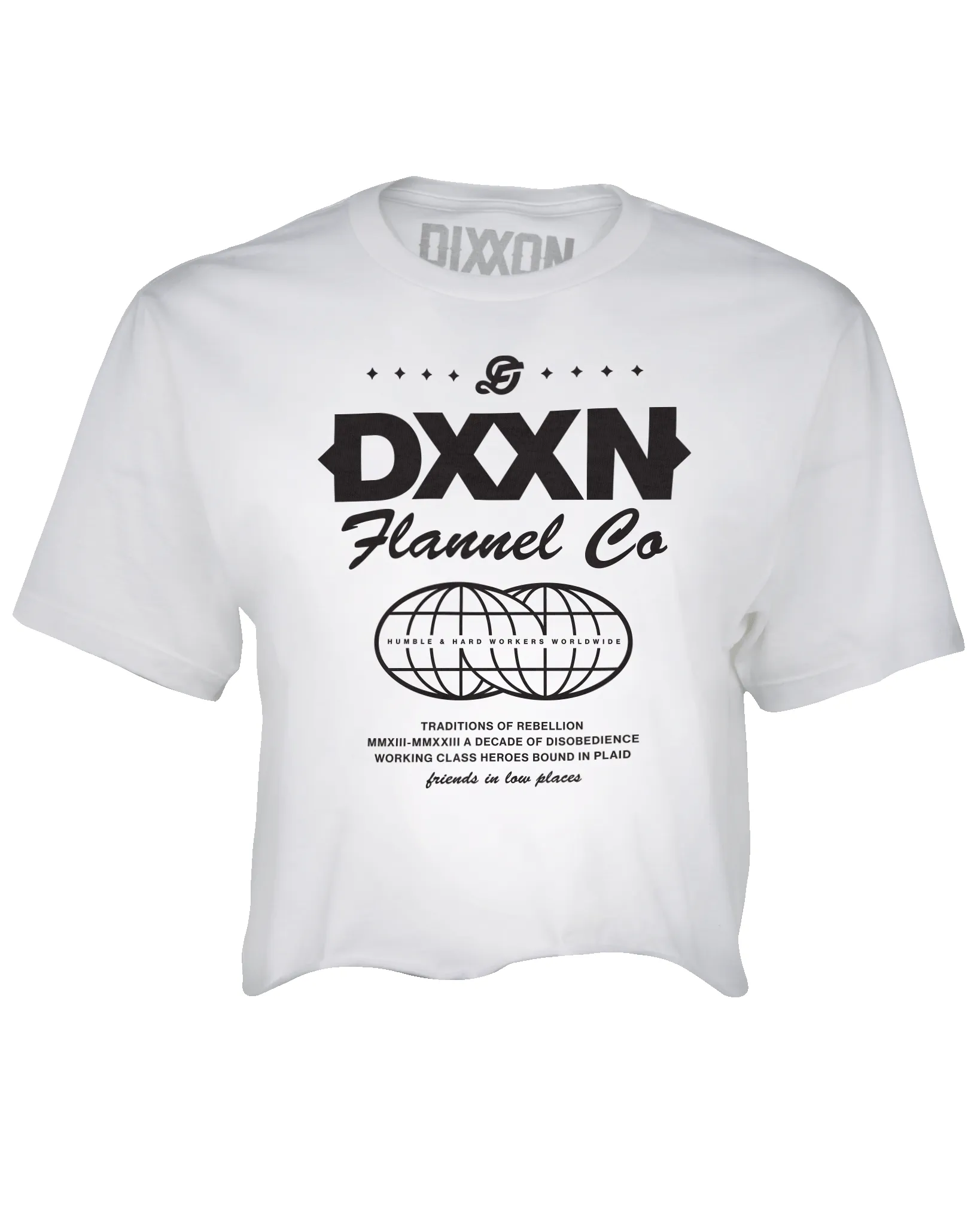 Women's Tech Crop Top - White sold by Dixxon product image thumbnail 2