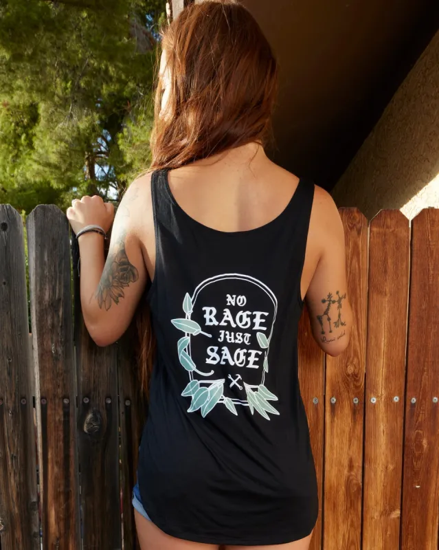 Women's No Rage Flowy Tank sold by Dixxon