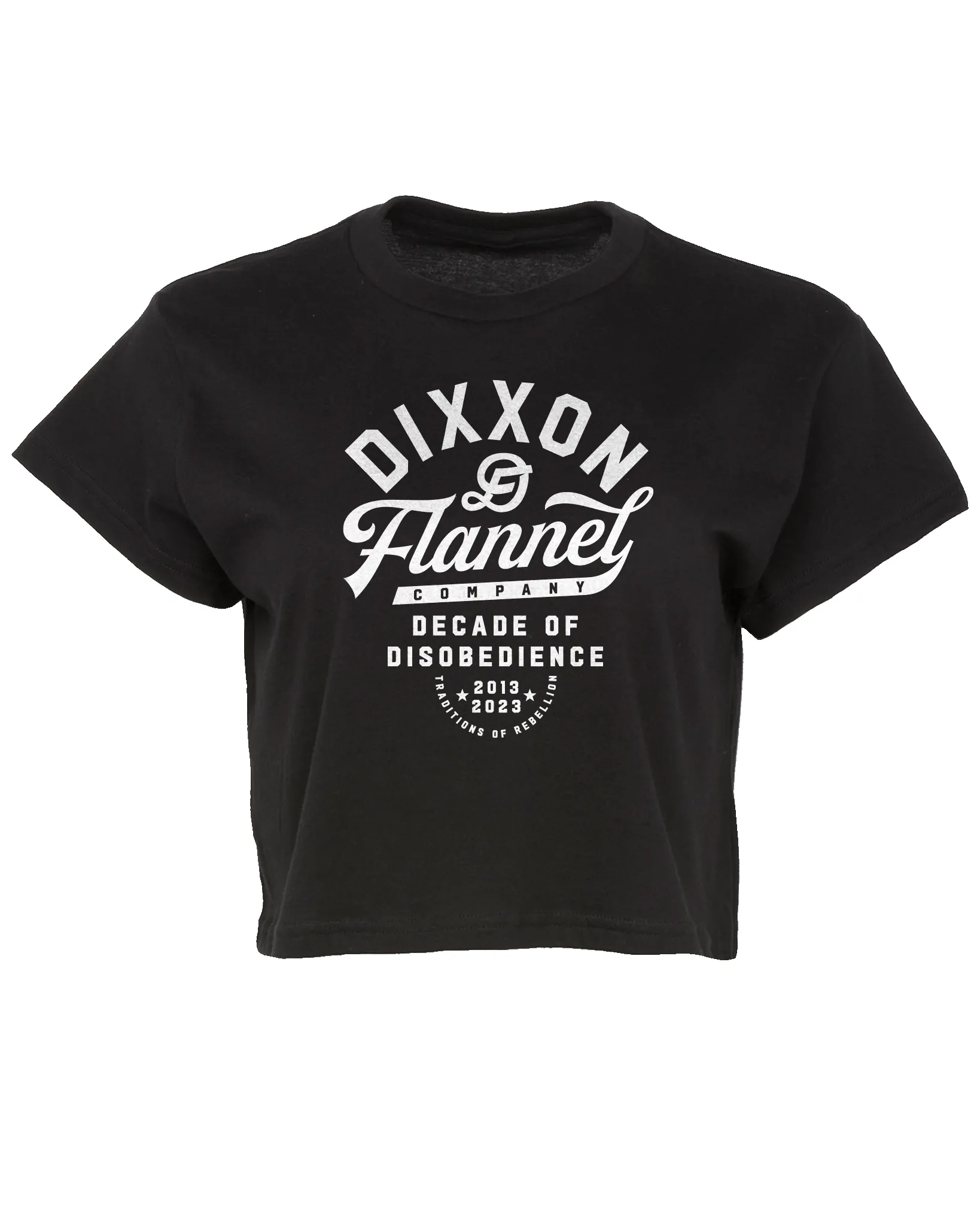 Women's Pastime Crop Top - Black sold by Dixxon product image thumbnail 2