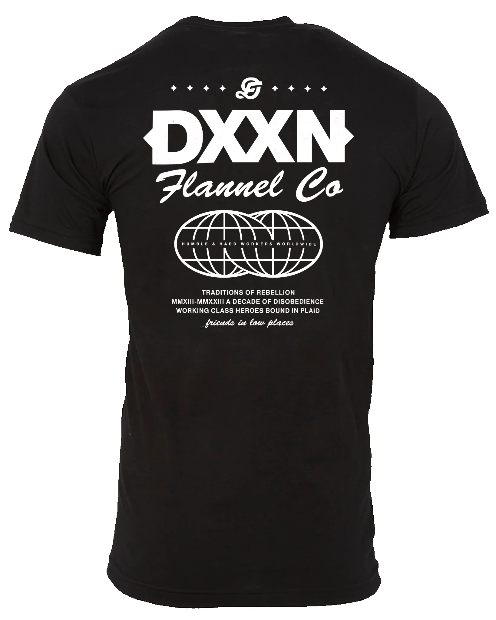 White Tech T-Shirt - Black sold by Dixxon product image thumbnail 2