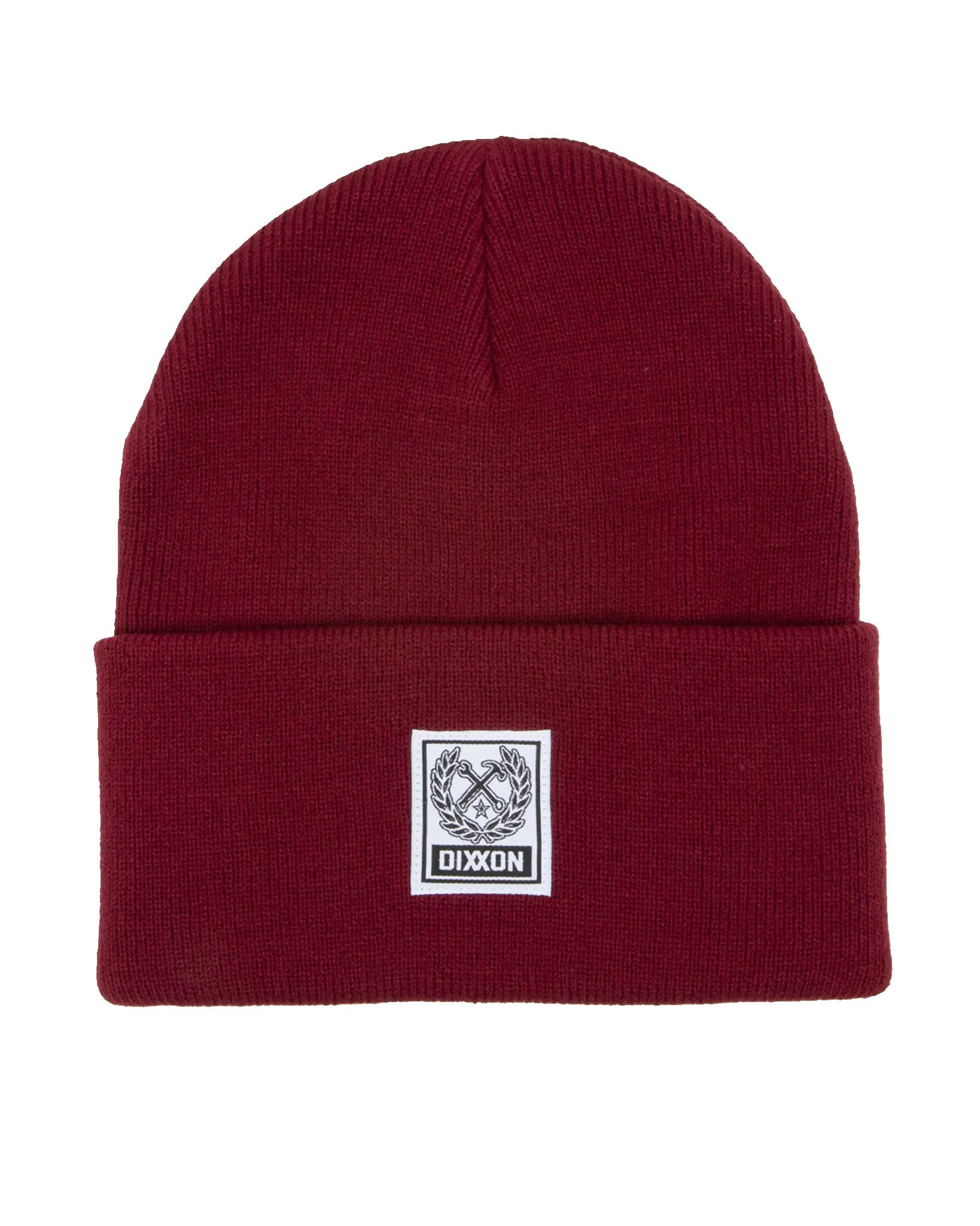 Ribbed Beanie - Maroon sold by Dixxon