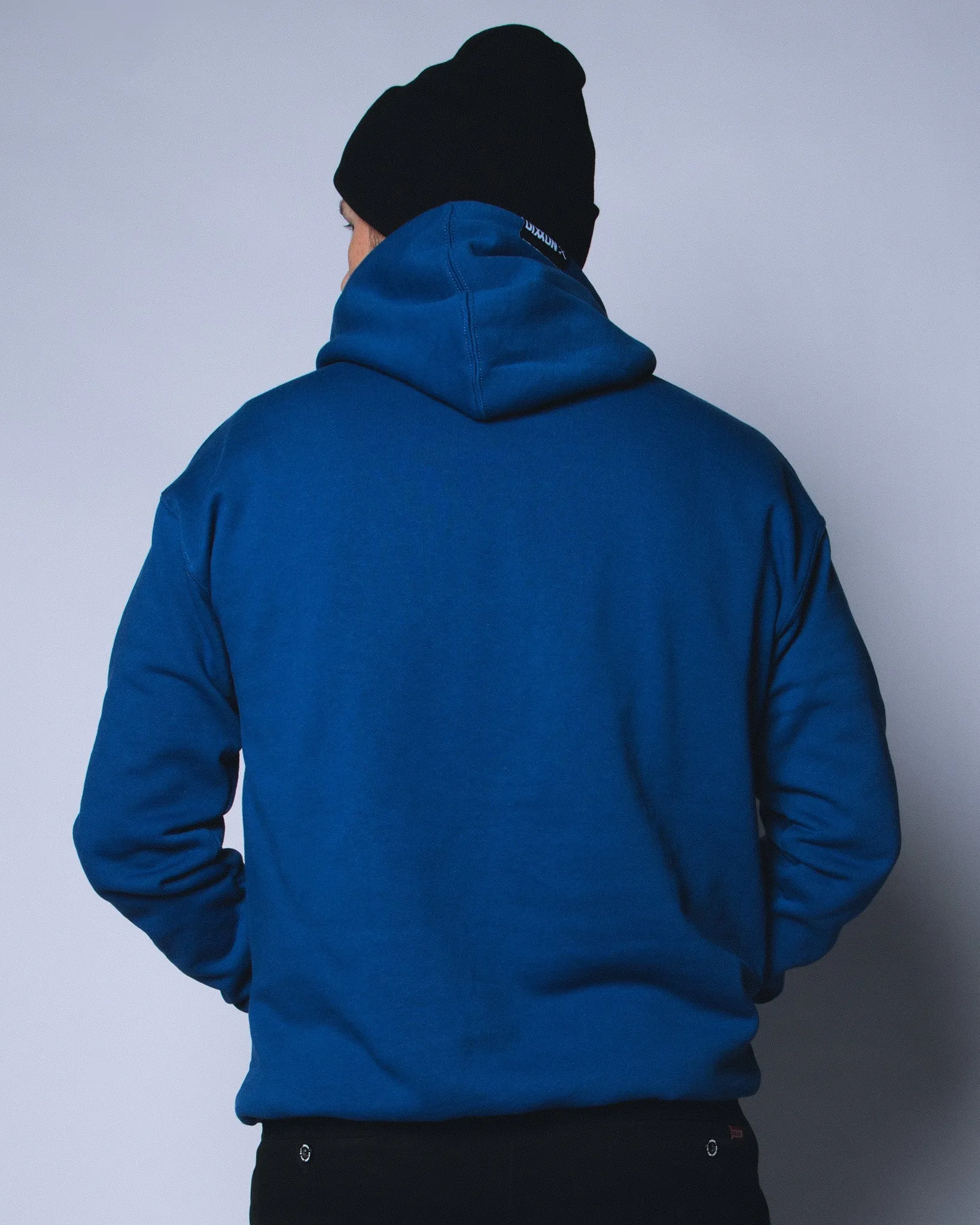 Ground Up Customs Pullover Hoodie - Blue sold by Dixxon product image thumbnail 2