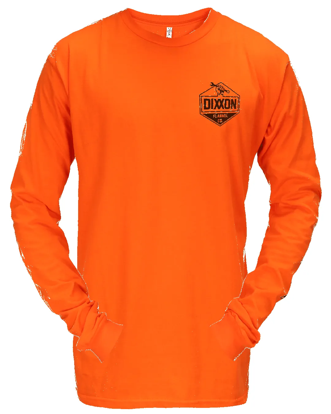 Working Class Hi Vis Long Sleeve T-Shirt - Safety Orange sold by Dixxon product image thumbnail 2