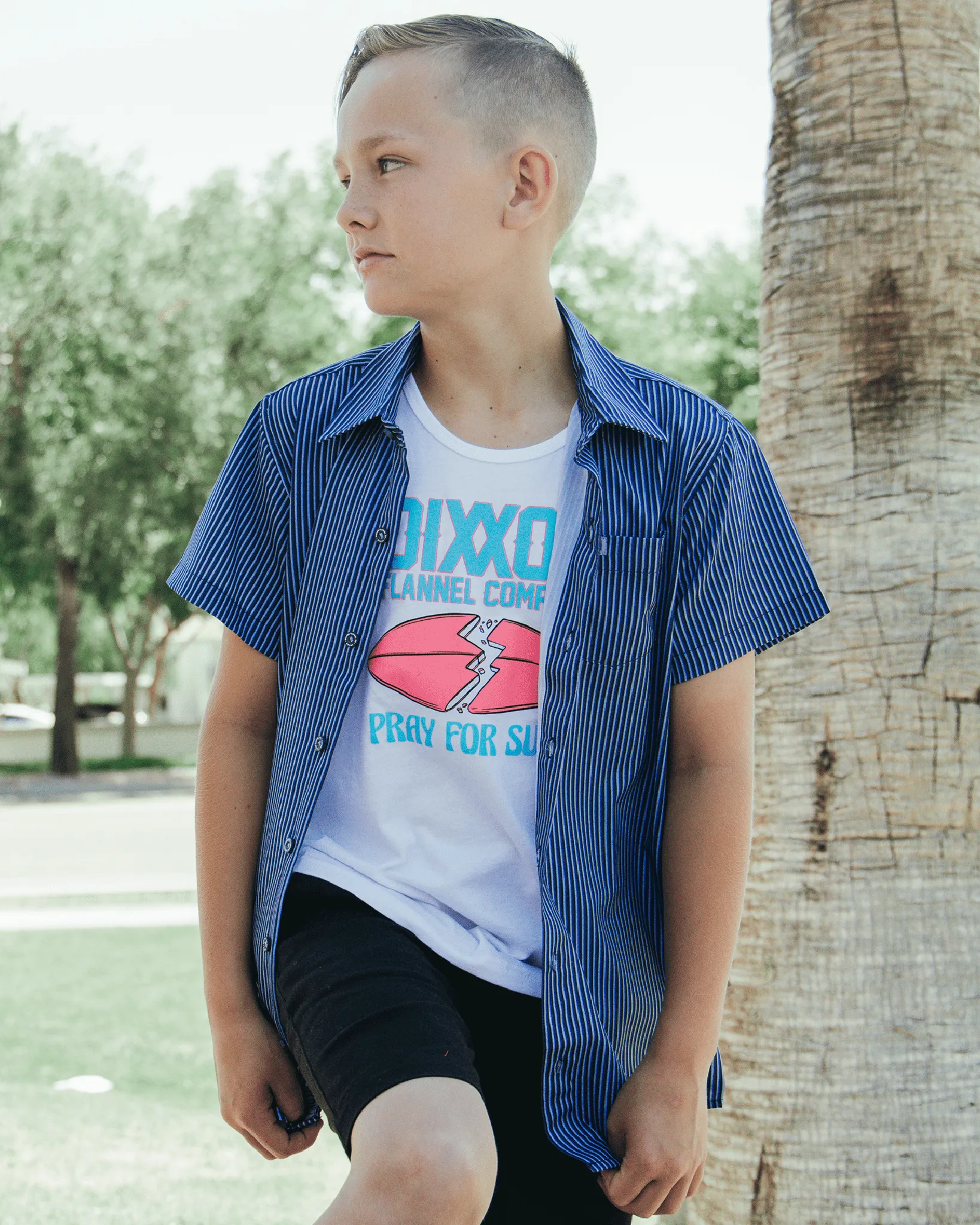 Youth Benny TS Party Shirt - Blue sold by Dixxon