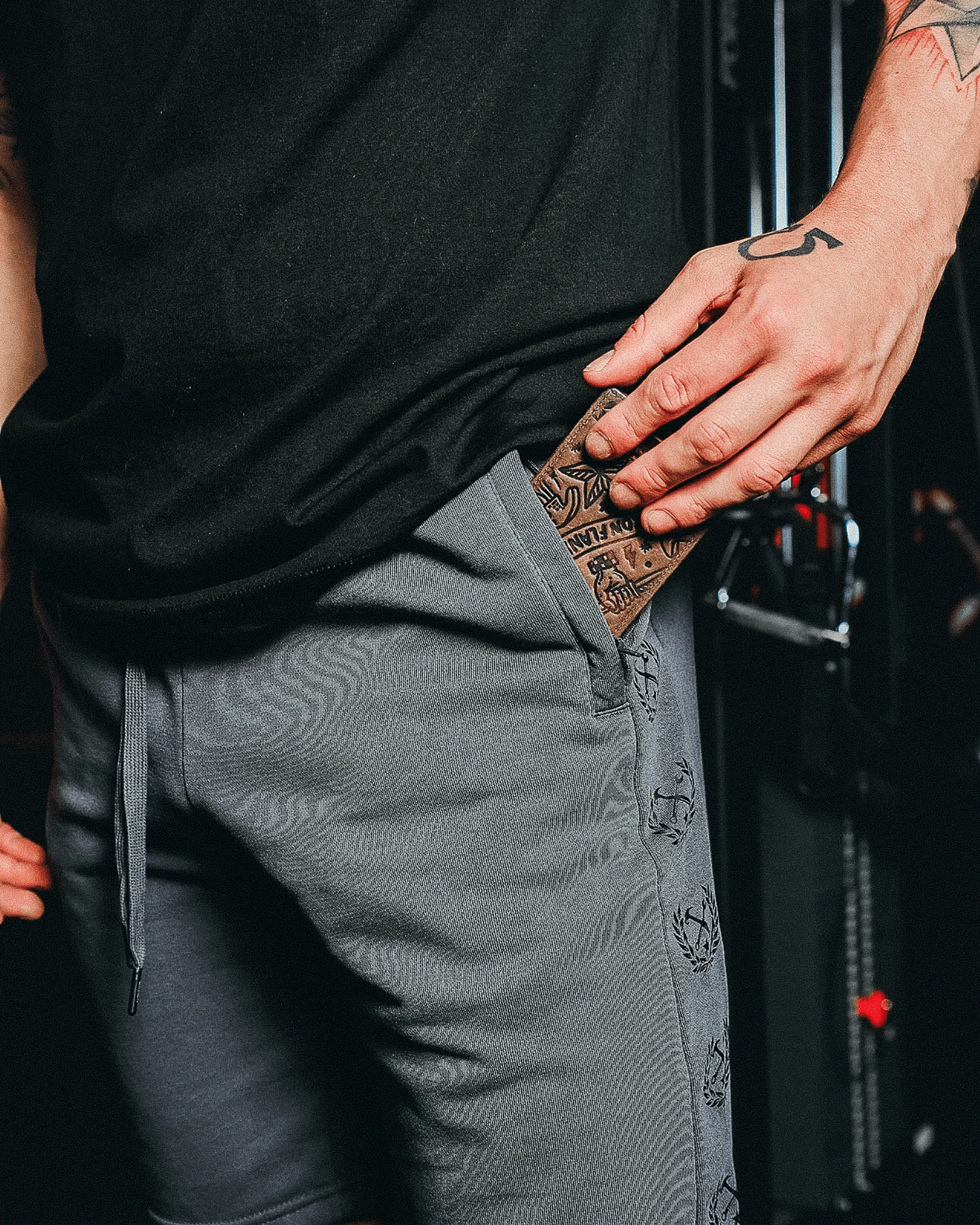 Track Shorts - Charcoal sold by Dixxon product image thumbnail 3