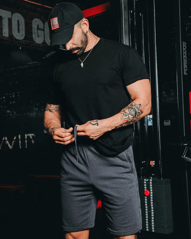 Track Shorts - Charcoal made by Dixxon