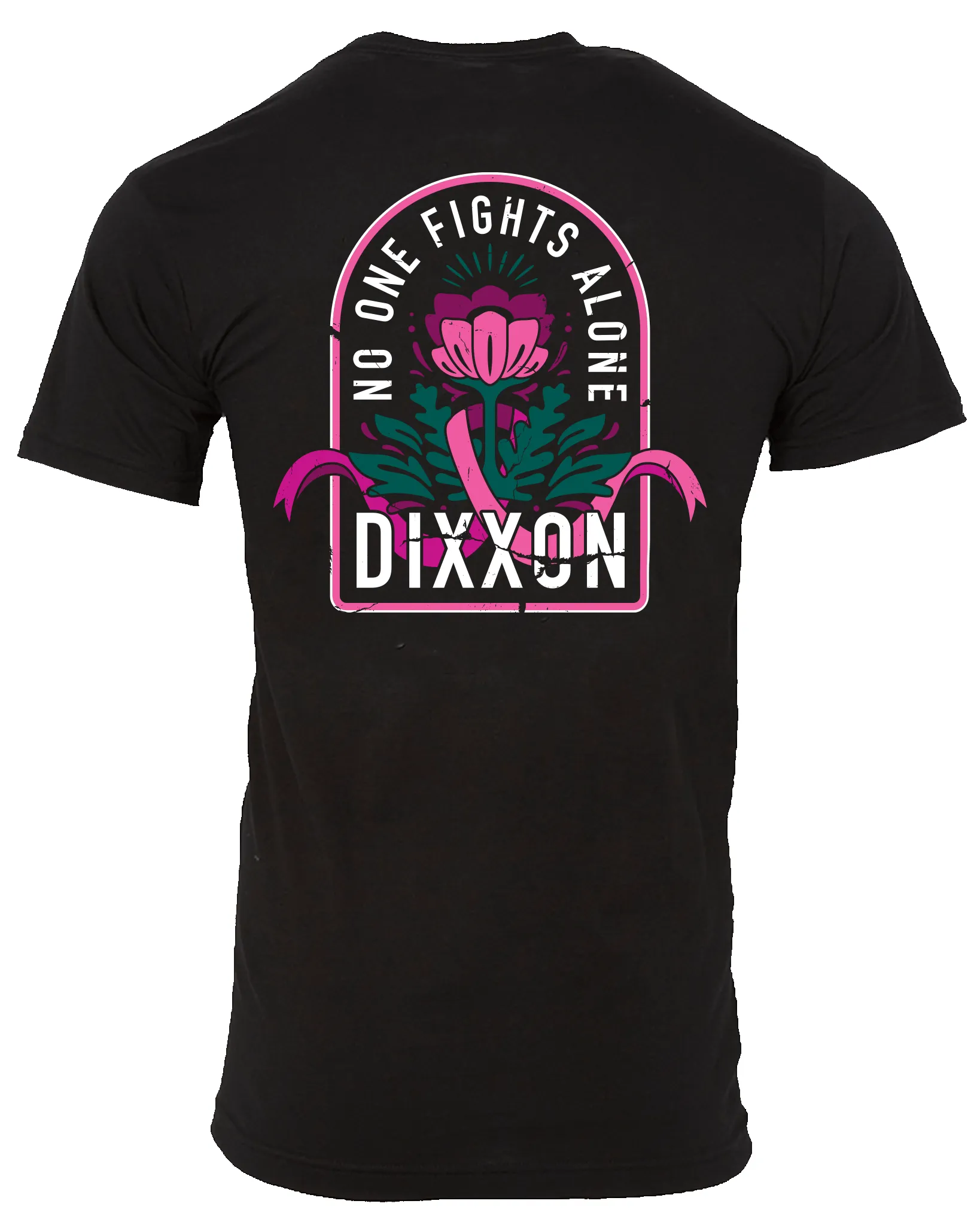 No One Fights Alone T-Shirt sold by Dixxon product image thumbnail 2