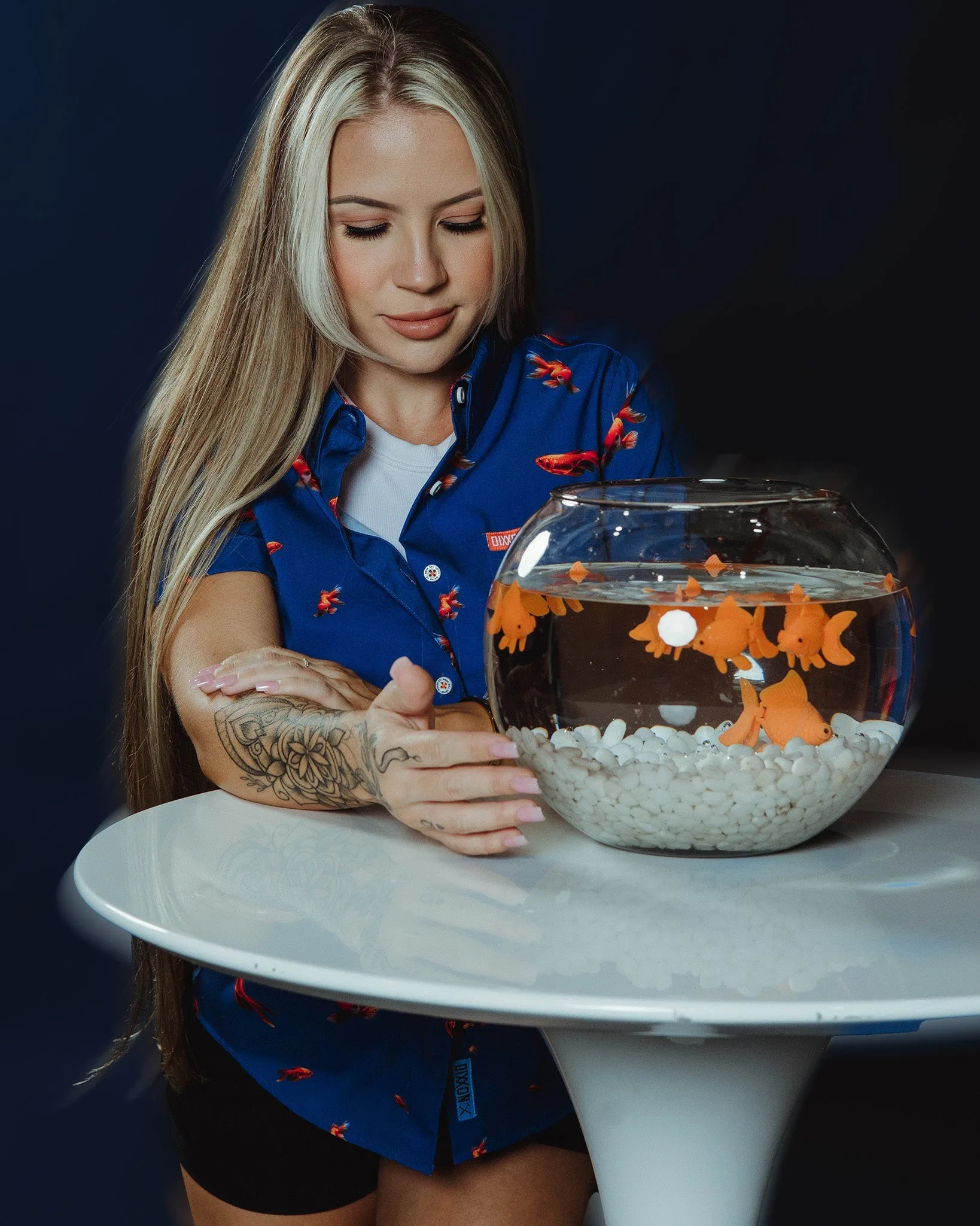 Women's The Fishbowl Party Shirt sold by Dixxon