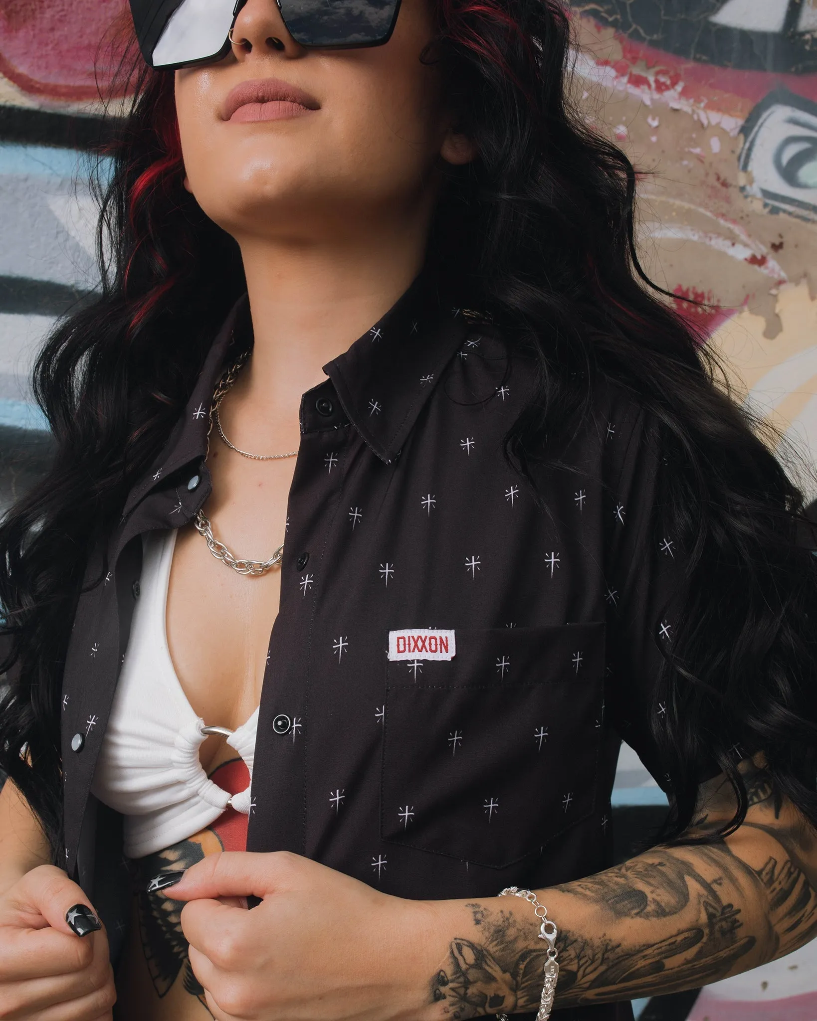 Women's Historia Short Sleeve - Black sold by Dixxon product image thumbnail 4