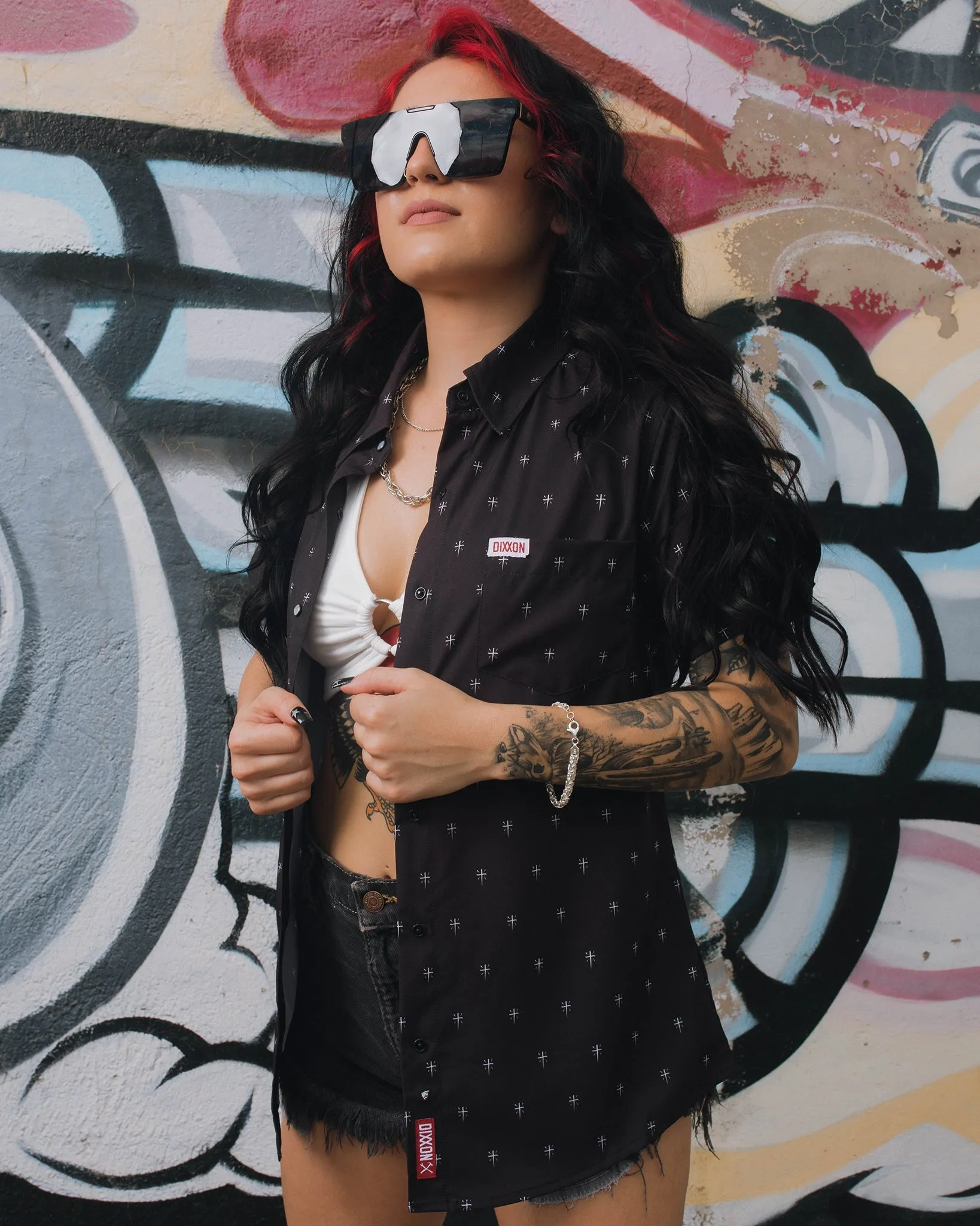 Women's Historia Short Sleeve - Black sold by Dixxon