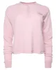 Women's Waffle Knit Long Sleeve Crop Tee - Blush sold by Dixxon