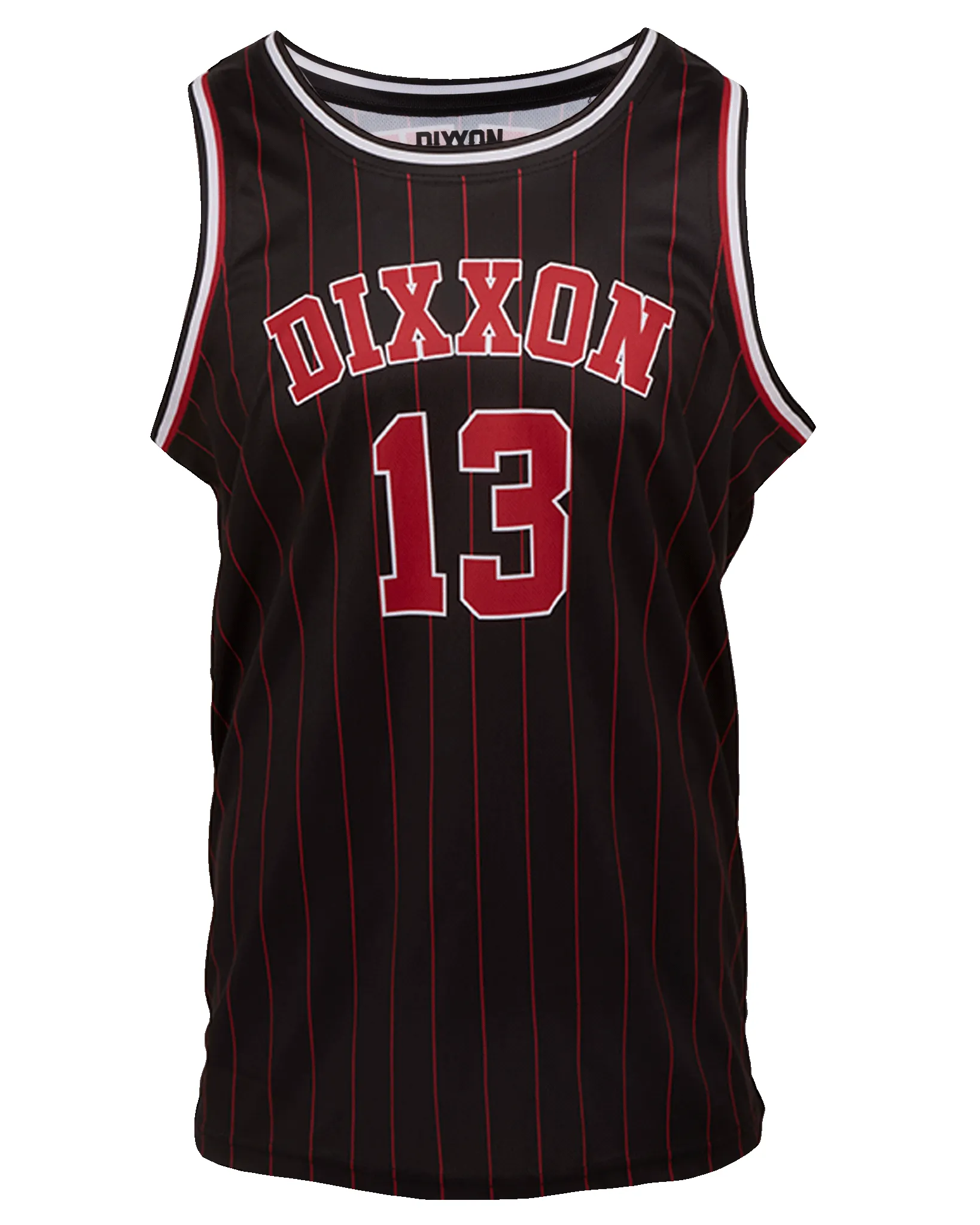 Pinstripe Jersey - Black, Red, & White sold by Dixxon product image thumbnail 2