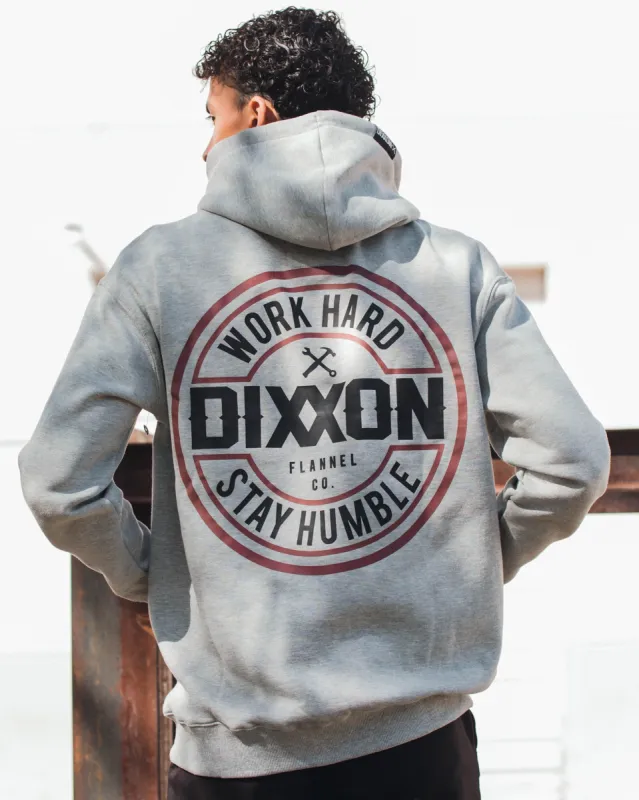 Brown & Black Corpo Zip Up - Heathered Gray sold by Dixxon