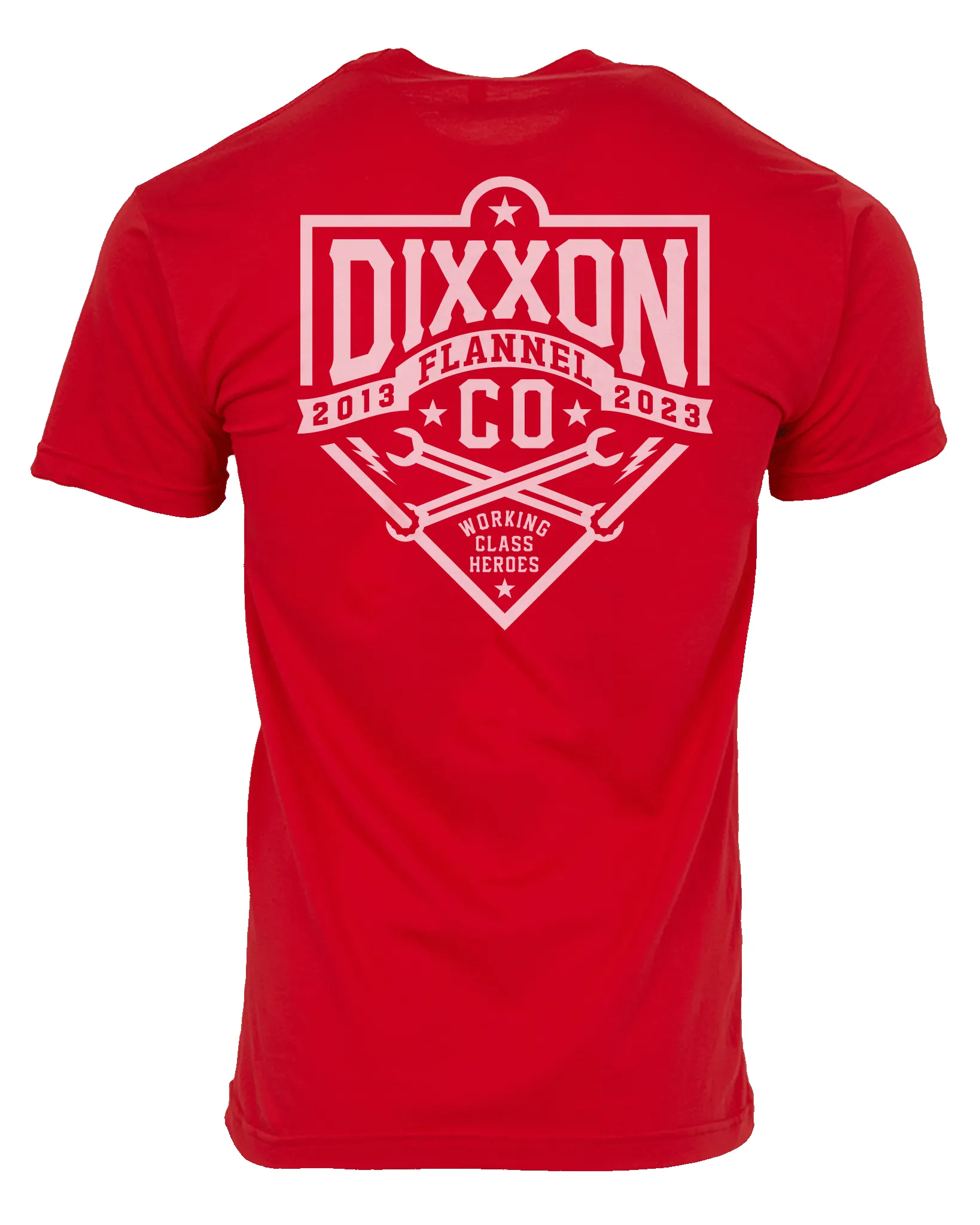 Working Class Heroes T-Shirt - Red sold by Dixxon