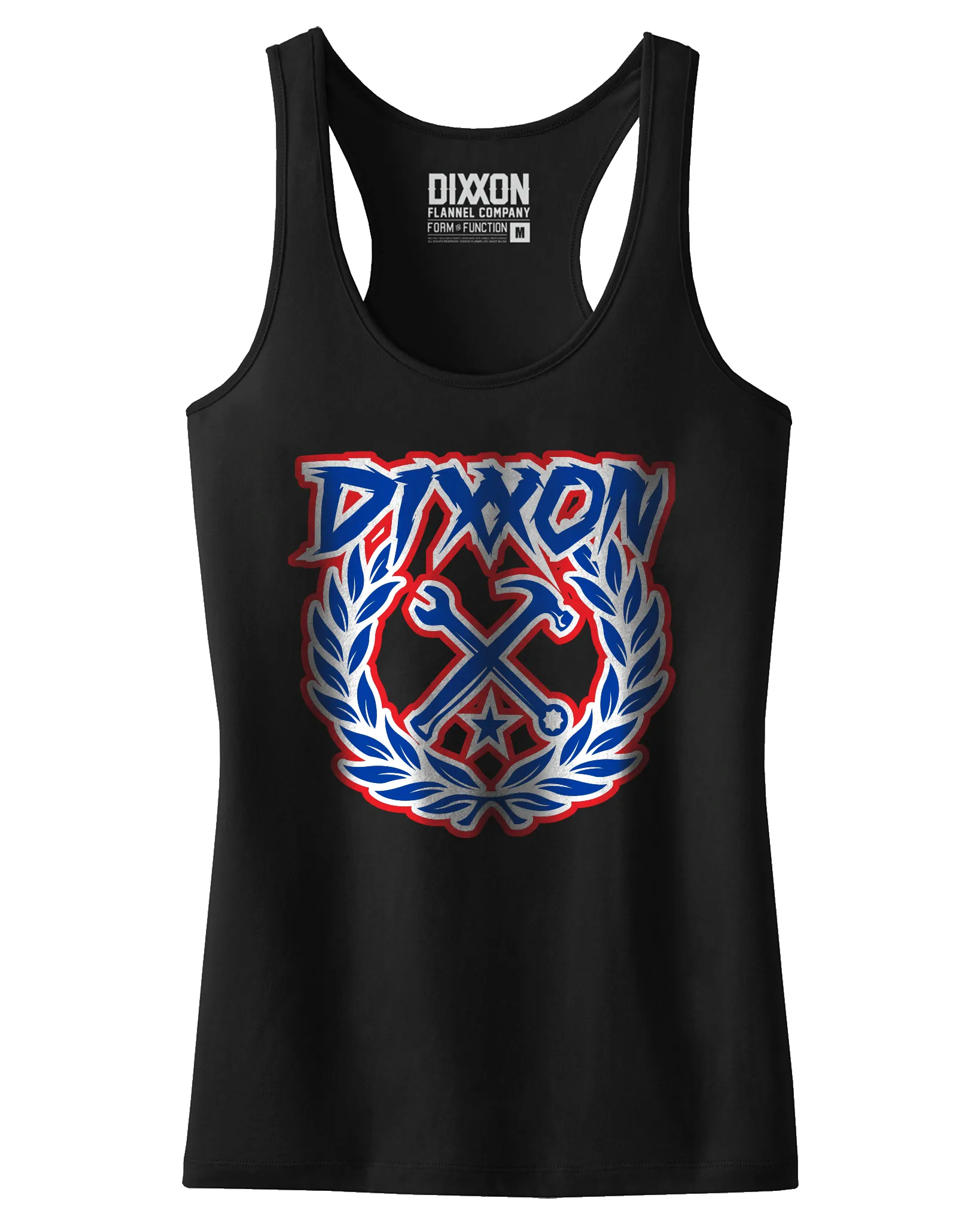 Women's Party Crest Tank - Red, White, & Blue sold by Dixxon product image thumbnail 2