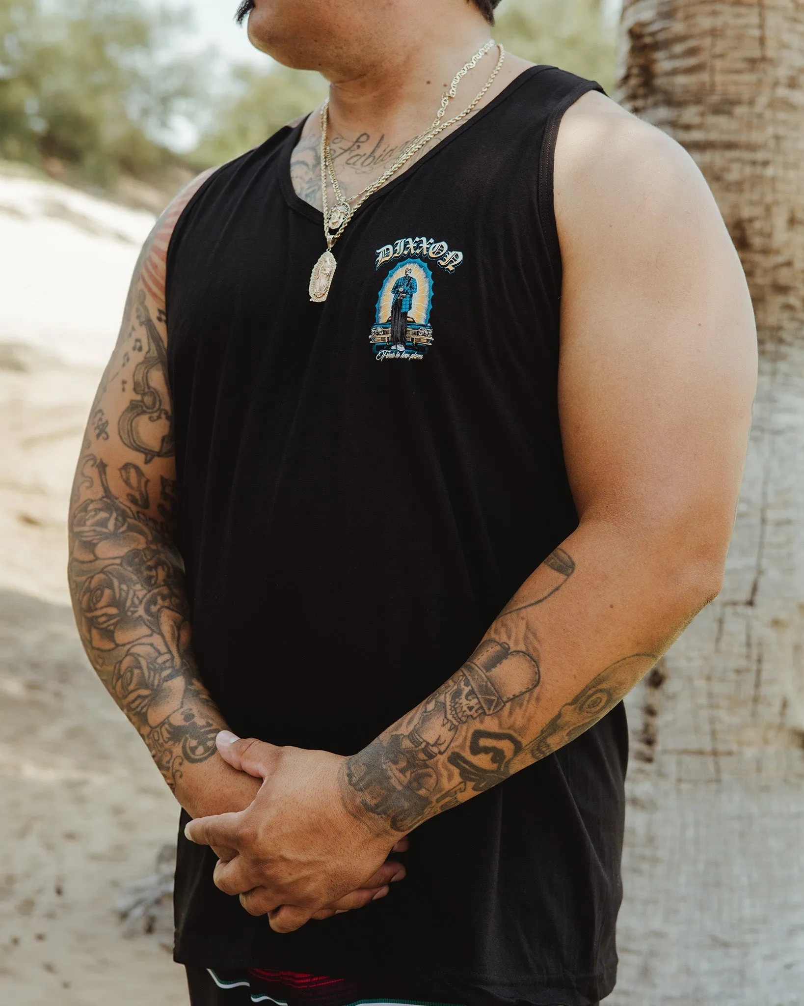 Respect Tank - Black sold by Dixxon product image thumbnail 2