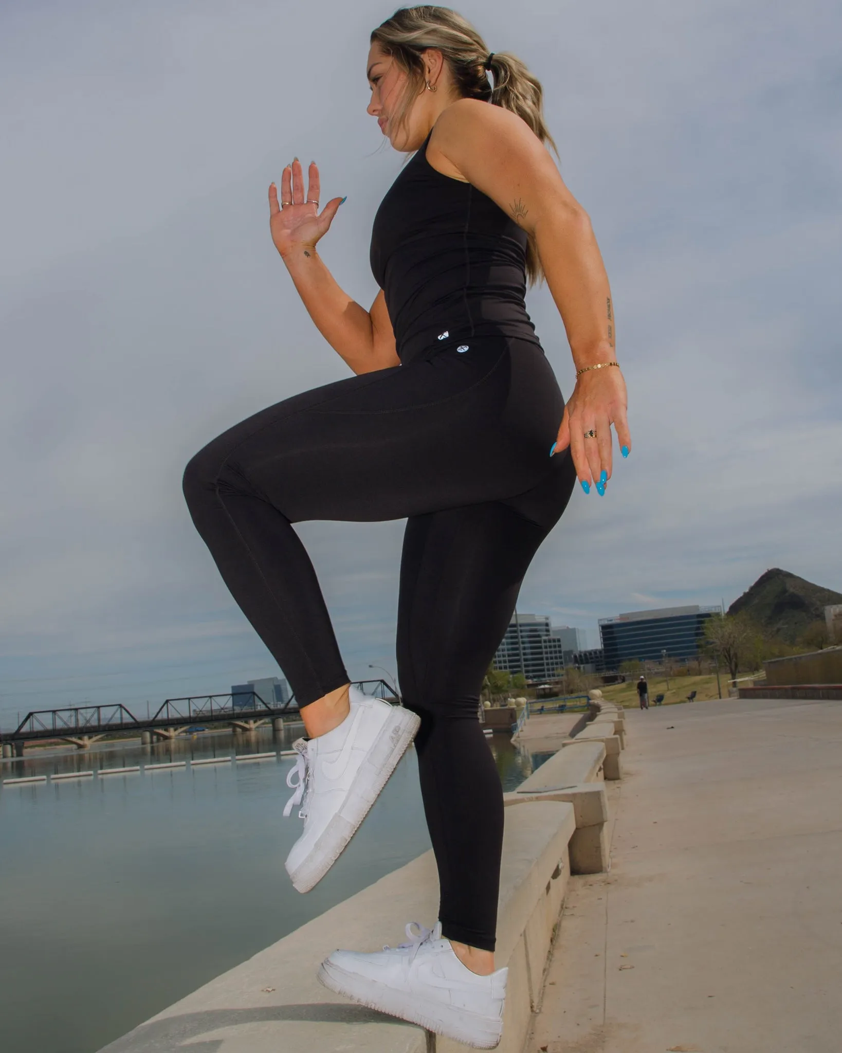 Women's Classic Leggings - Black sold by Dixxon