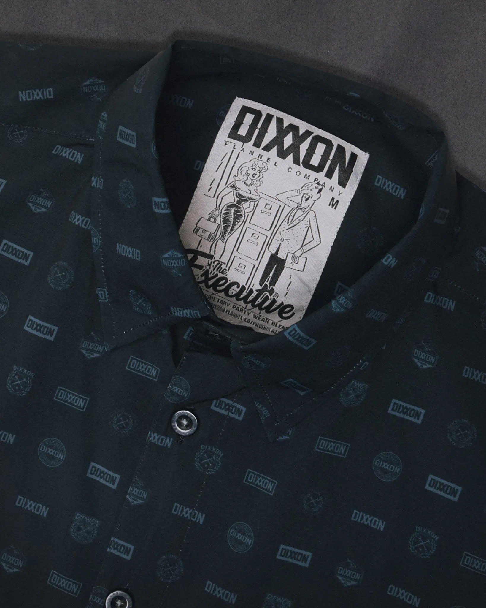 Executive Party Shirt - Black sold by Dixxon product image thumbnail 5
