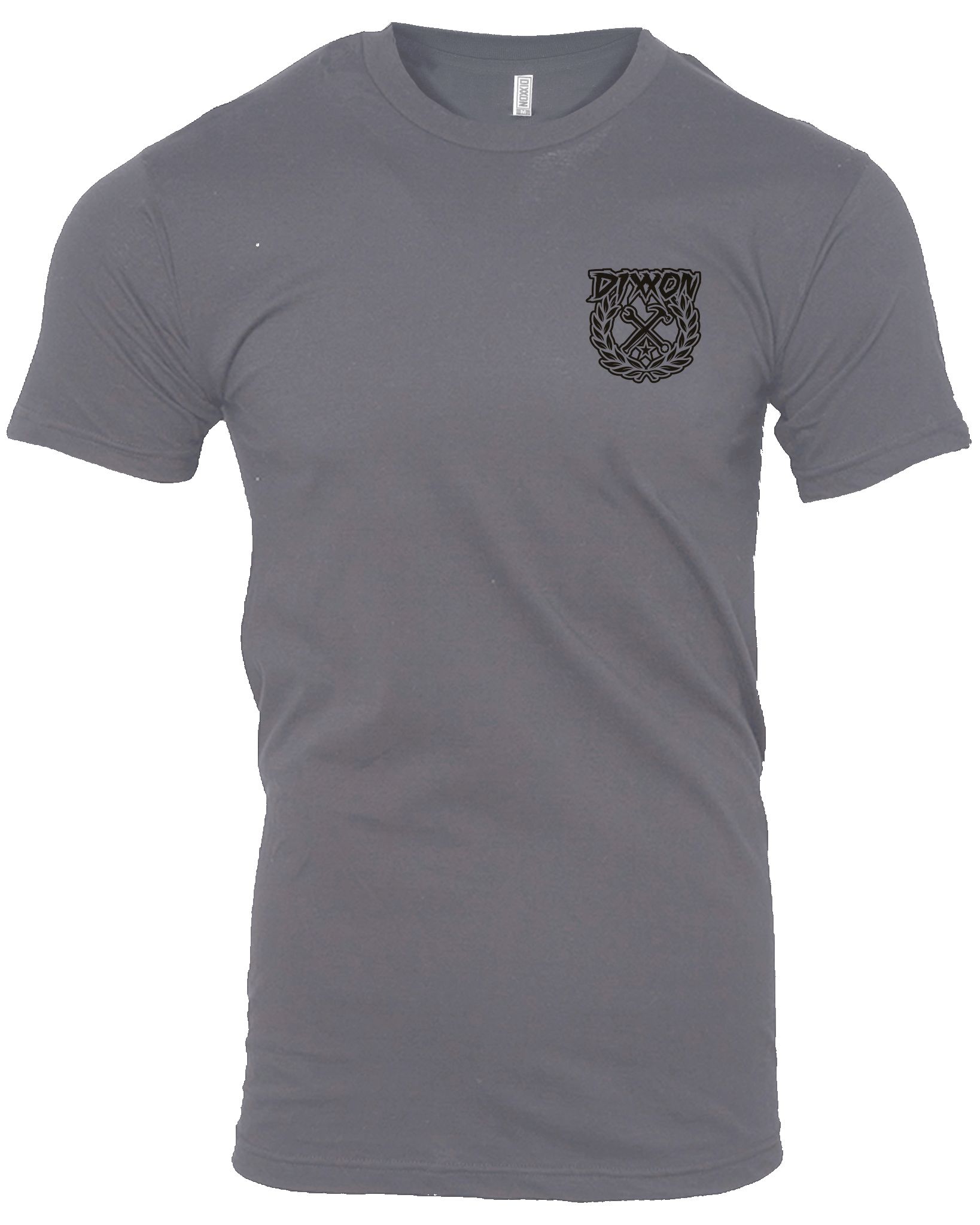 Party Crest T-Shirt - Gray & Black sold by Dixxon product image thumbnail 3