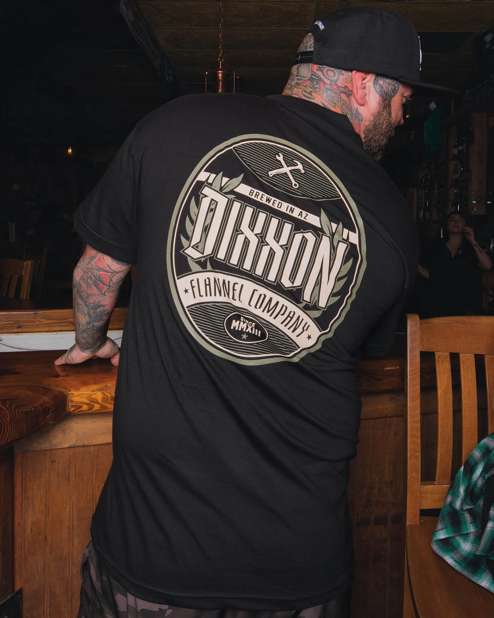 Brewed in AZ T-Shirt - Black sold by Dixxon
