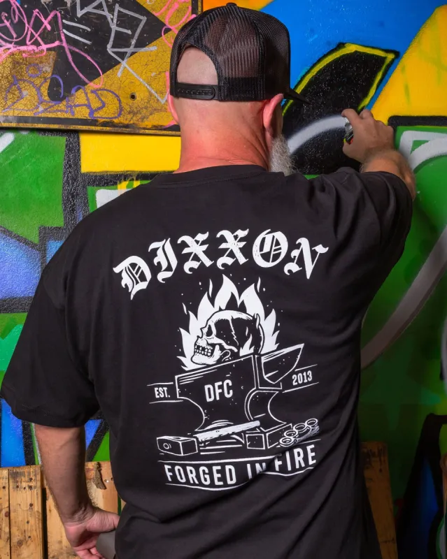 Forged T-Shirt - Black & White sold by Dixxon