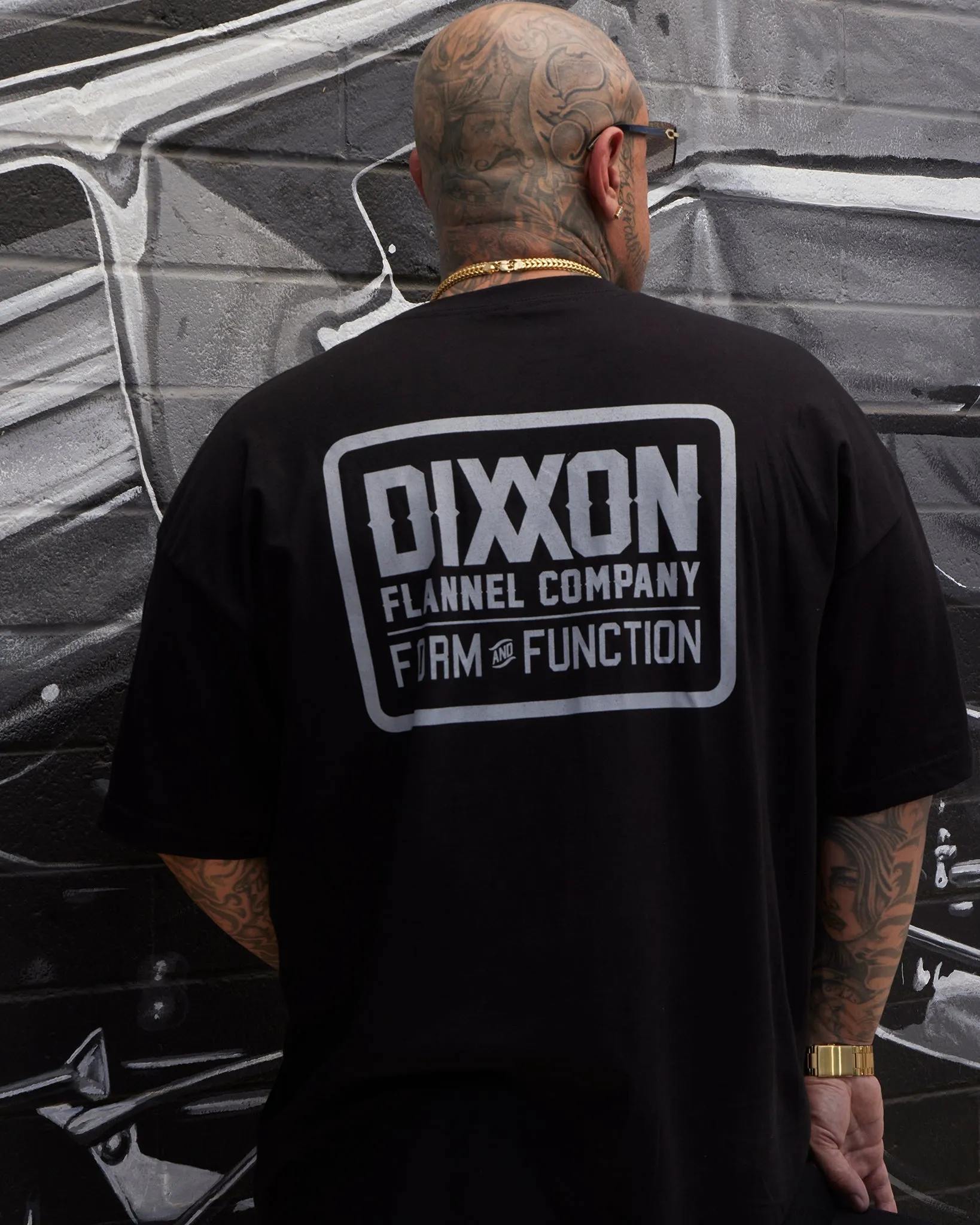 Classic T-Shirt - Black & Gray sold by Dixxon