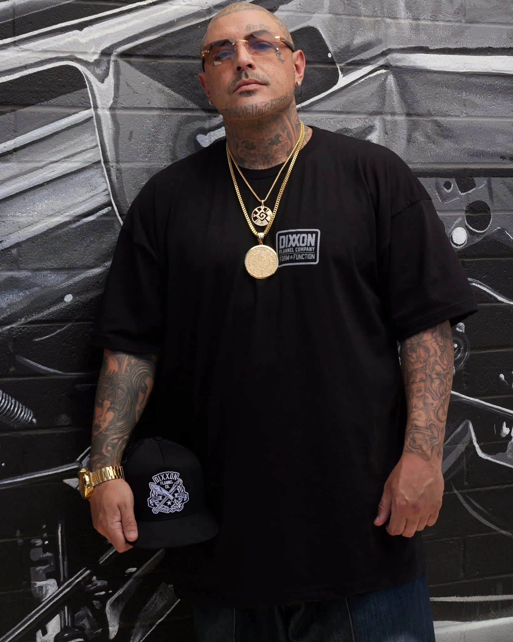 Classic T-Shirt - Black & Gray sold by Dixxon product image thumbnail 4