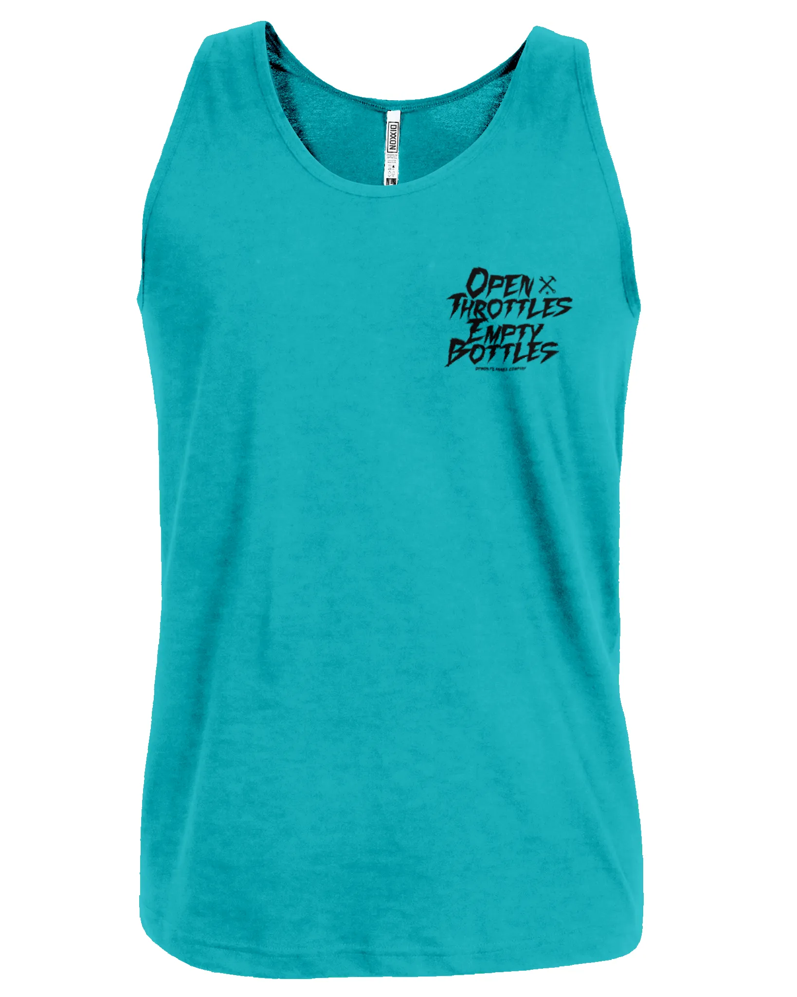 Open Throttles Tank - Tiffany & Black sold by Dixxon product image thumbnail 2