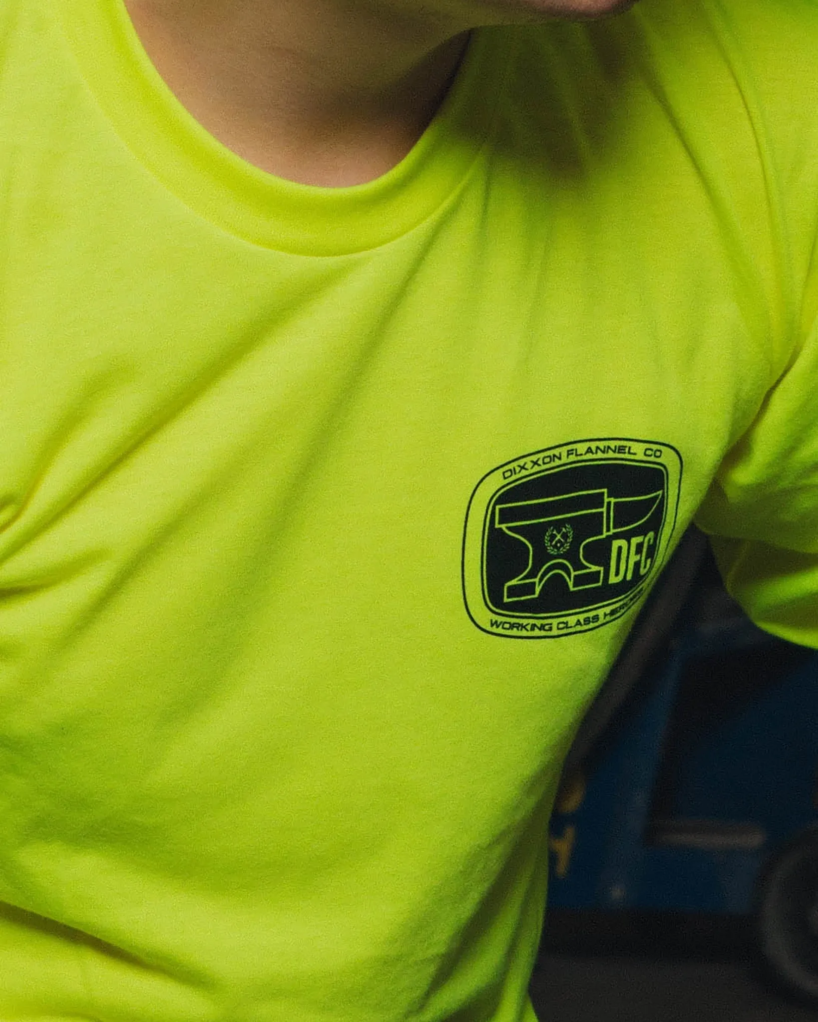 Checkpoint Hi Vis Long Sleeve T-Shirt - Yellow sold by Dixxon product image thumbnail 2