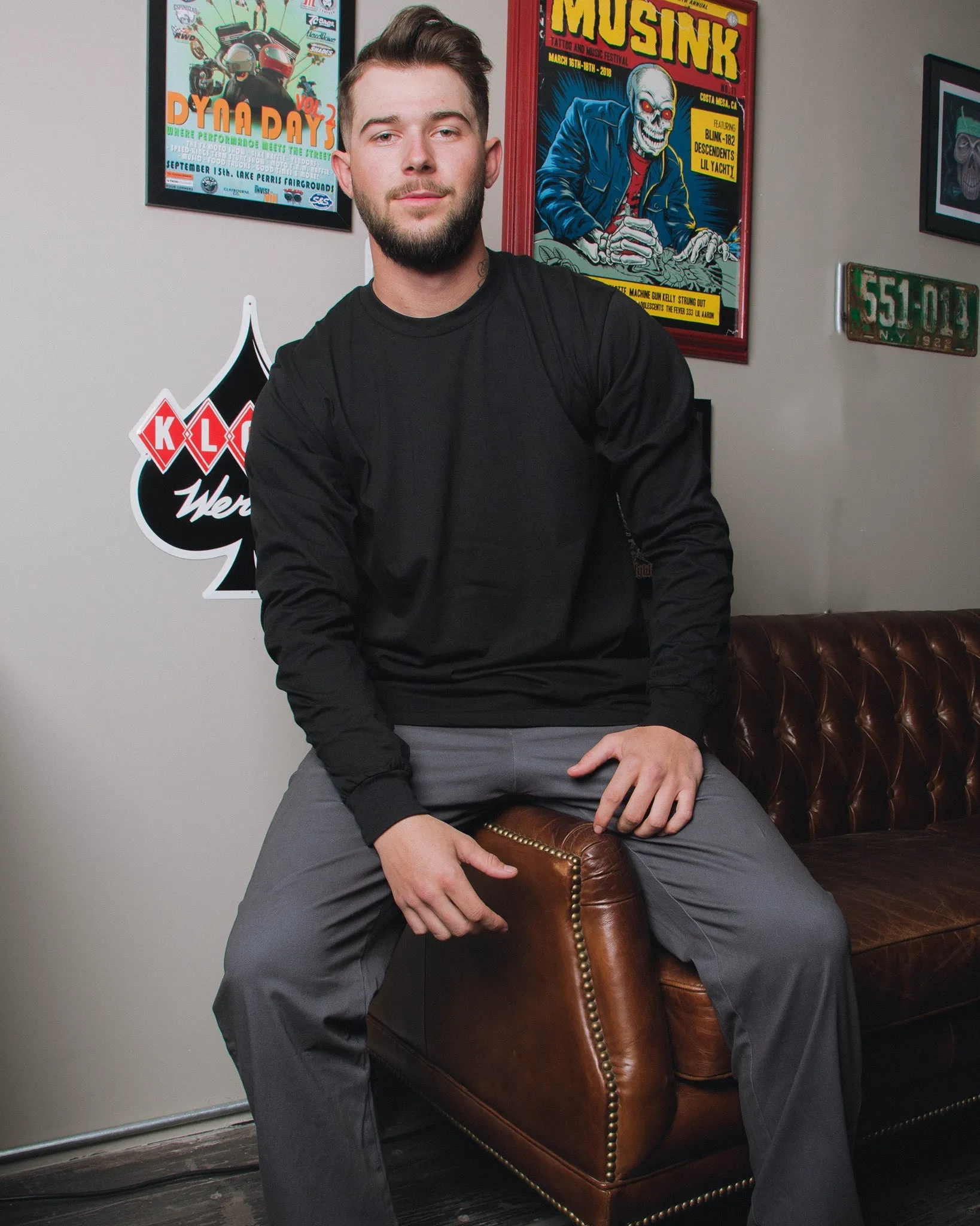 The Perfect Long Sleeve Tee - Black sold by Dixxon product image thumbnail 4