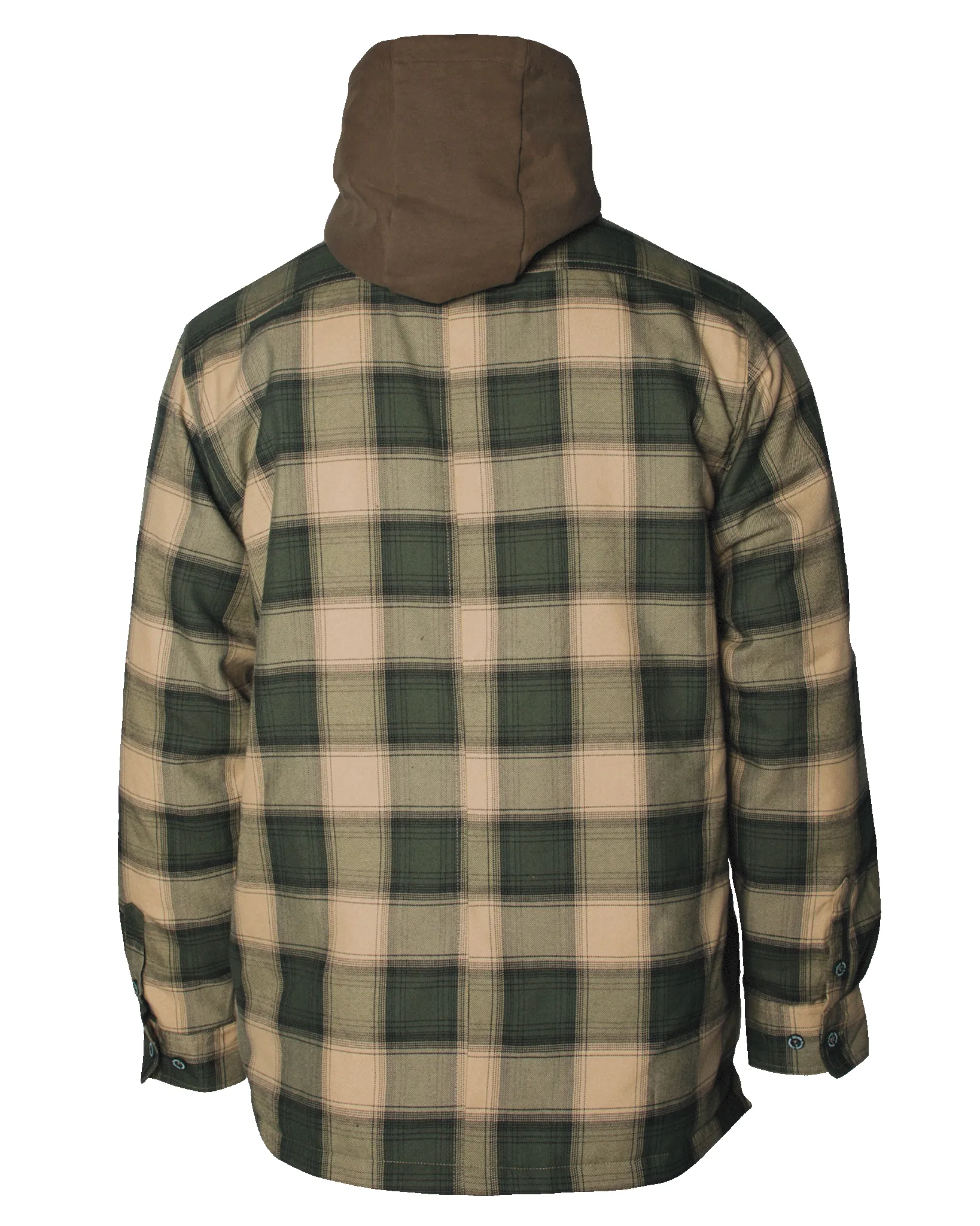 Squadron Hooded Flannel Jacket sold by Dixxon product image thumbnail 3