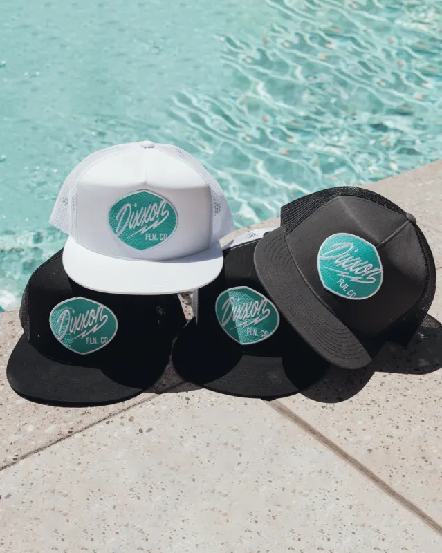 Esso Flat Bill Trucker Snapback - Tiffany made by Dixxon