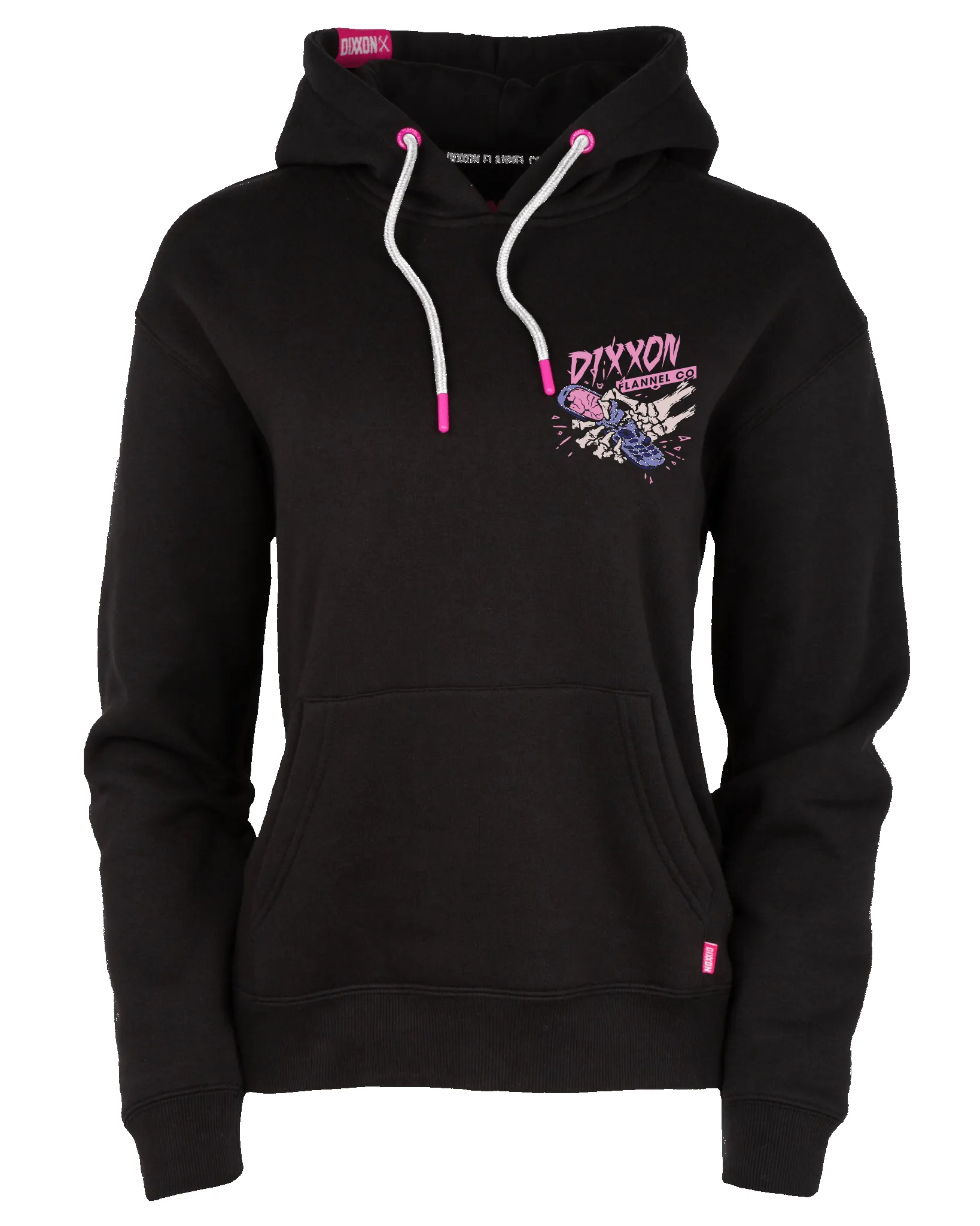 Women's Get Off Your Phone Pullover Hoodie - Black sold by Dixxon product image thumbnail 2
