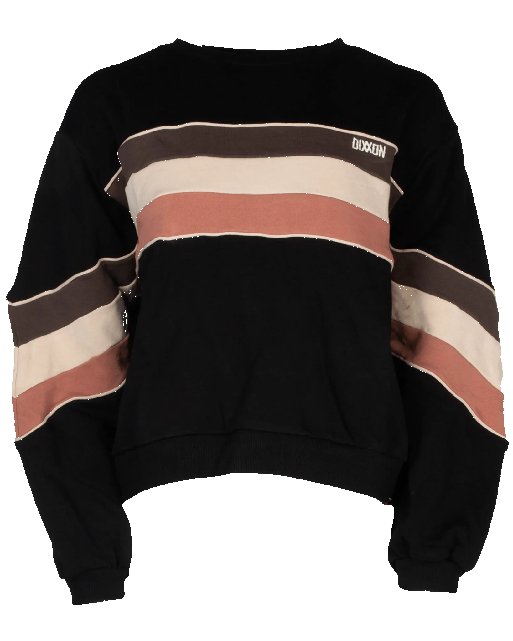 Women's Sunday Crewneck Sweatshirt - Neo Striped sold by Dixxon product image thumbnail 2