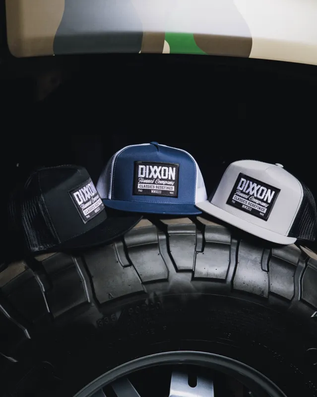 Billboard Flat Bill Trucker Snapback sold by Dixxon