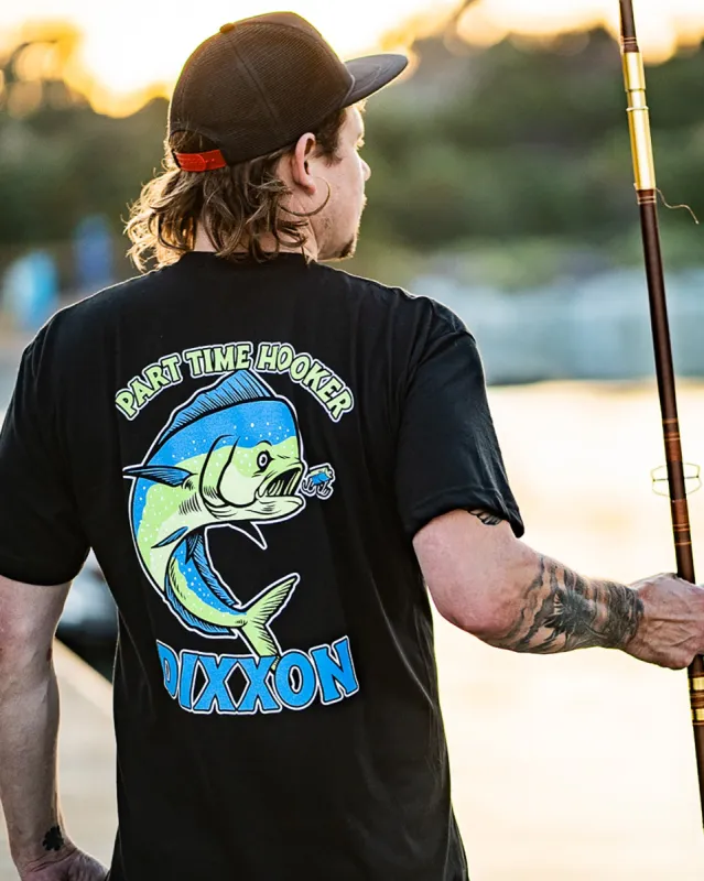 Hooker T-Shirt - Black sold by Dixxon